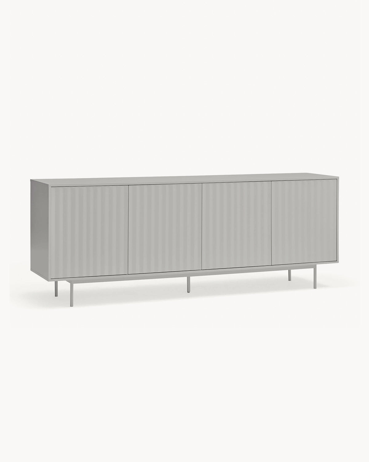 Credenza grande con frontali a rilievo Sierra