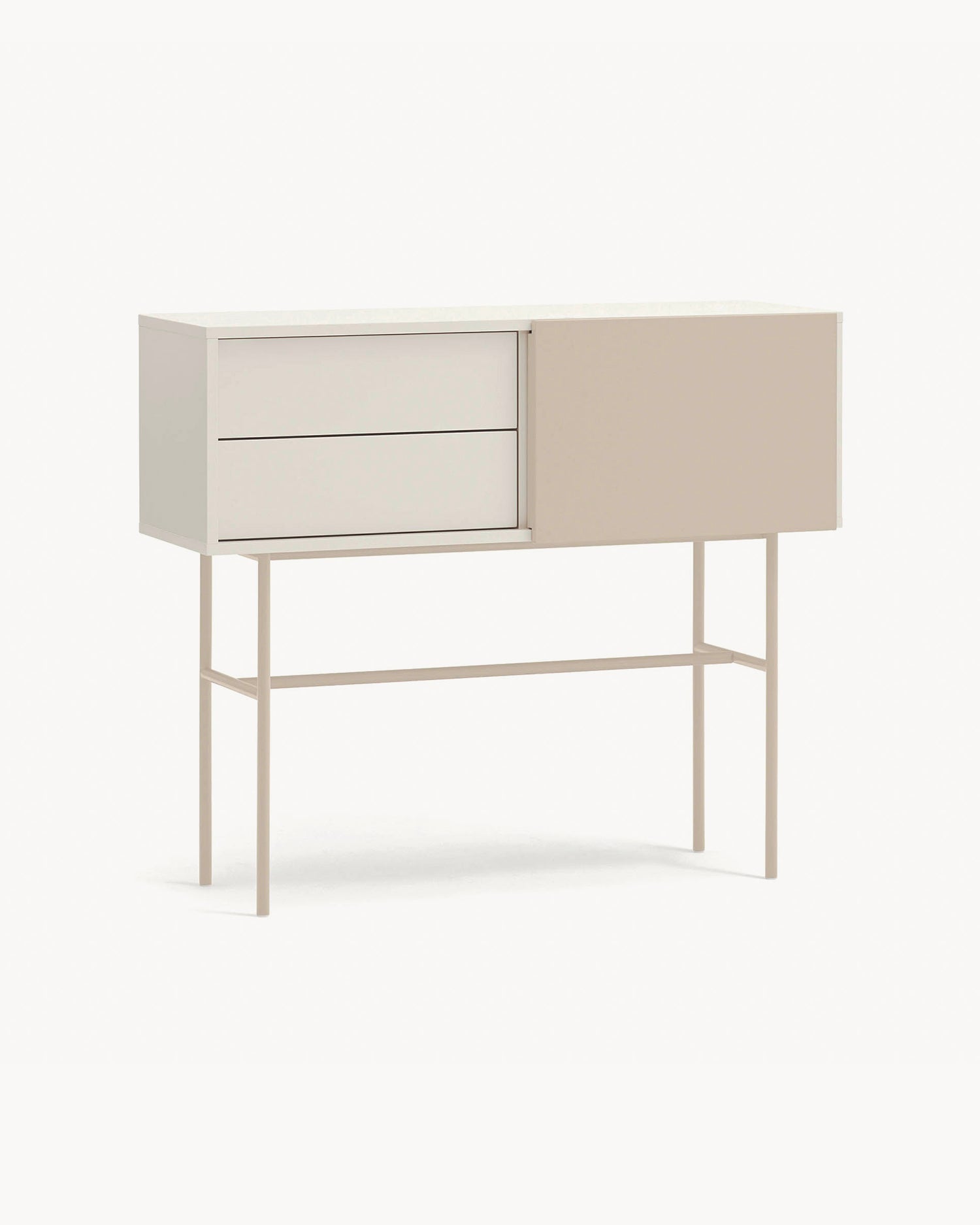 Consolle con anta scorrevole Nube