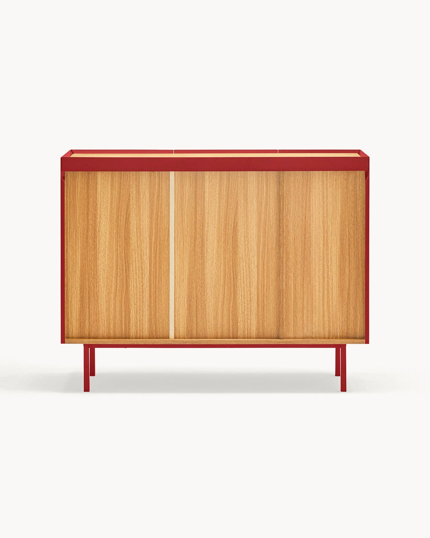 Credenza con piano in rovere Arista