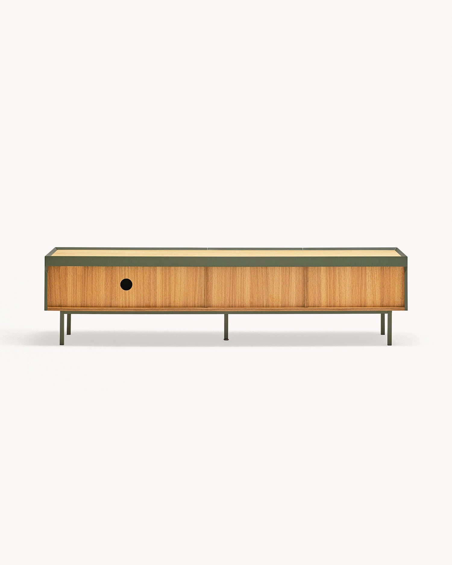 Mobile TV con piano in rovere Arista - Mdf
