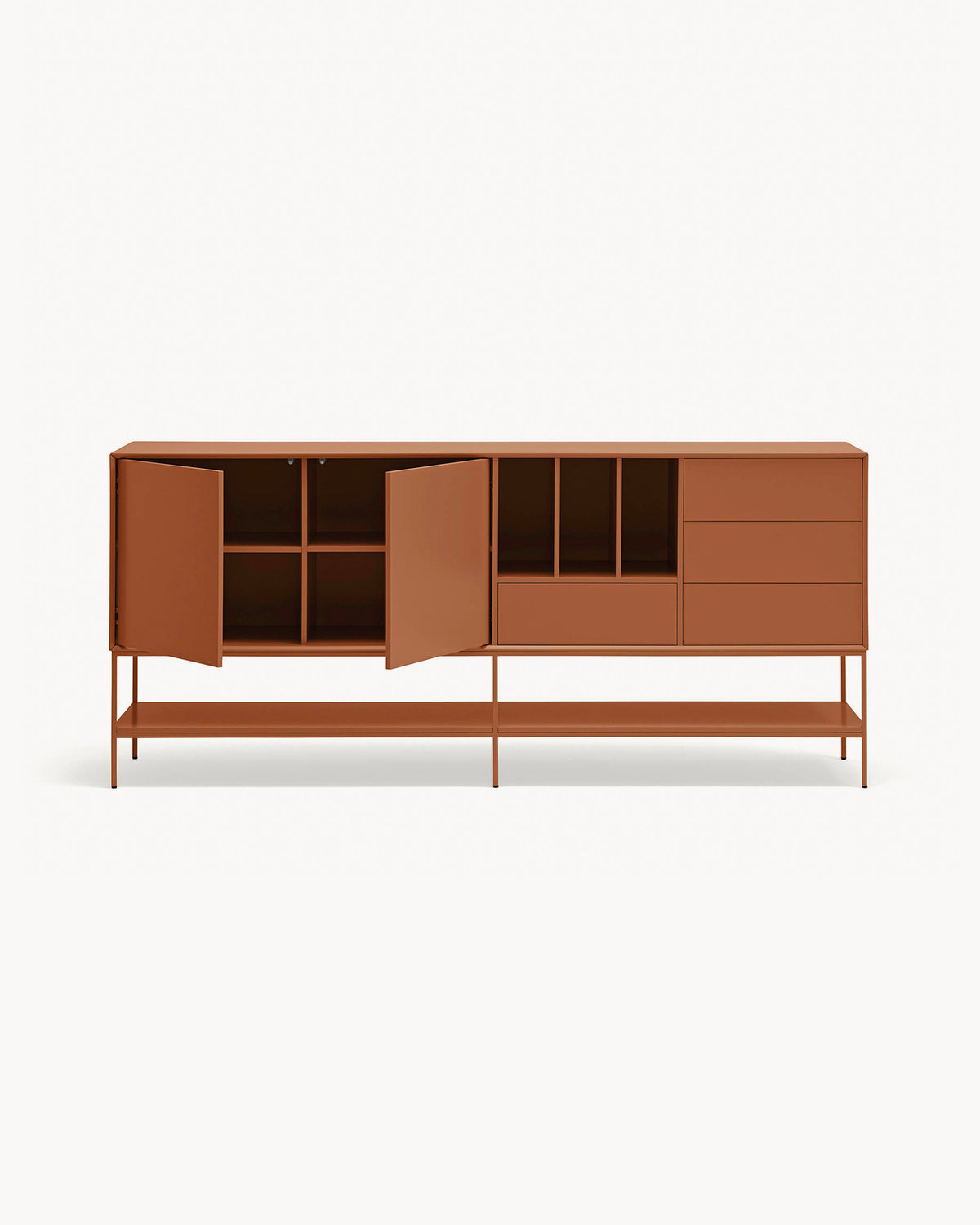 Credenza grande laccata Platt