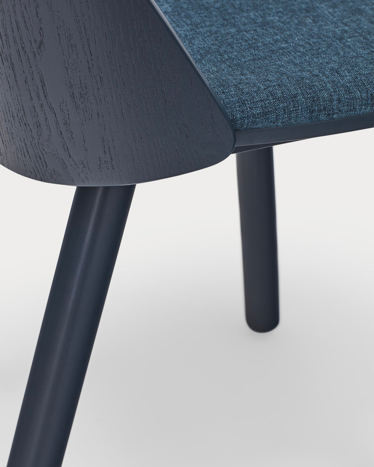 Set di 2 sedie in legno con seduta imbottita Uma