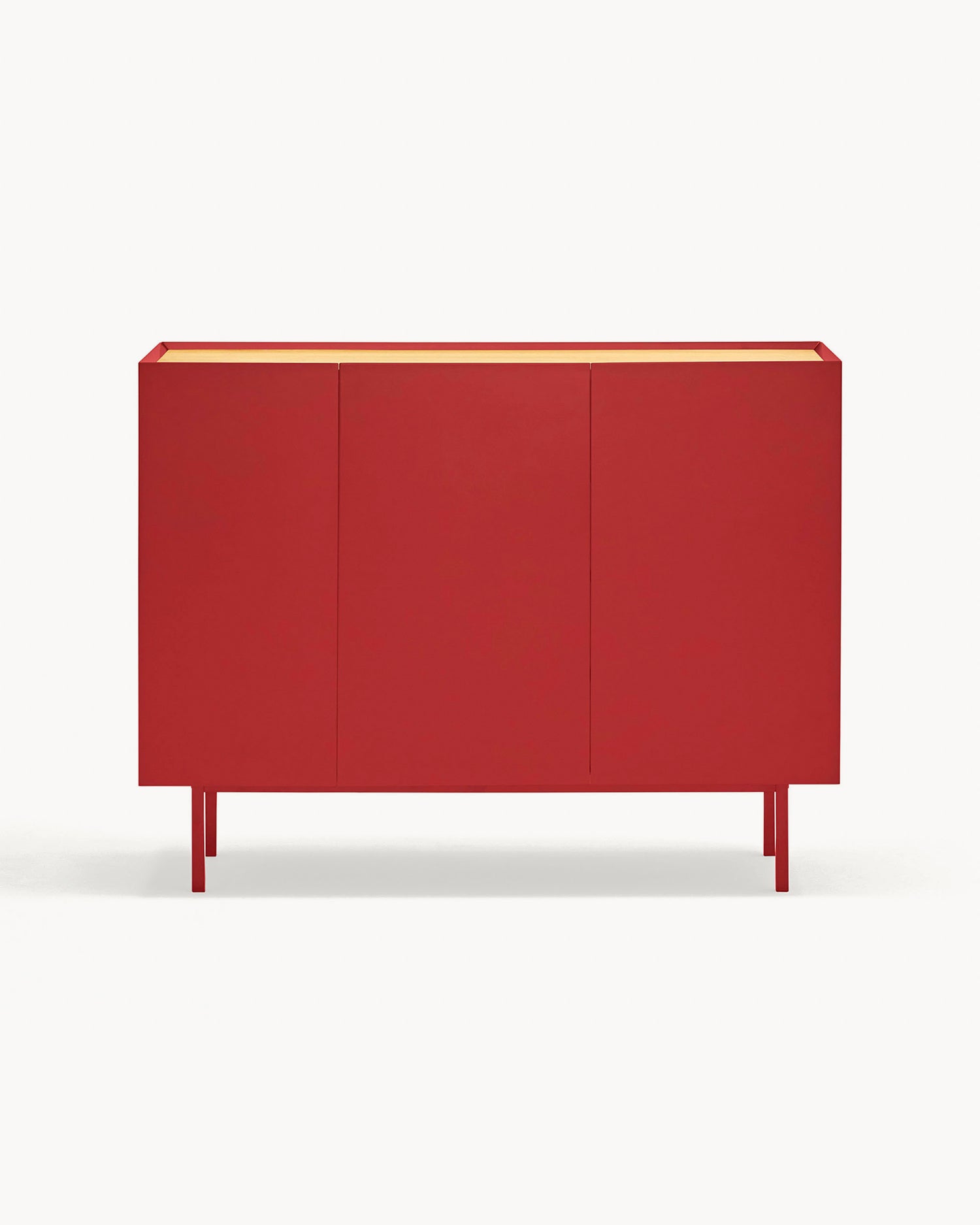 Credenza con piano in rovere Arista