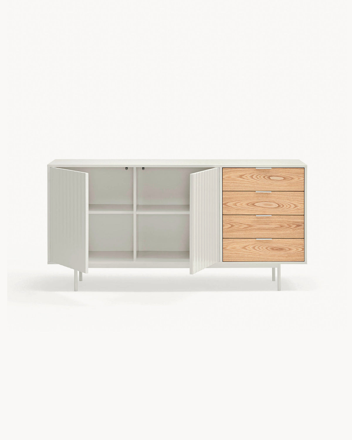 Credenza con cassetti in rovere Sierra