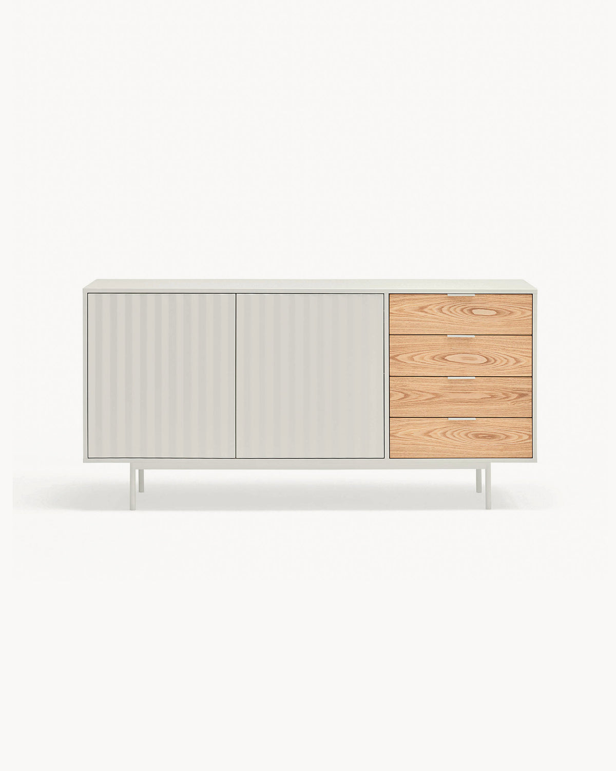 Credenza con cassetti in rovere Sierra