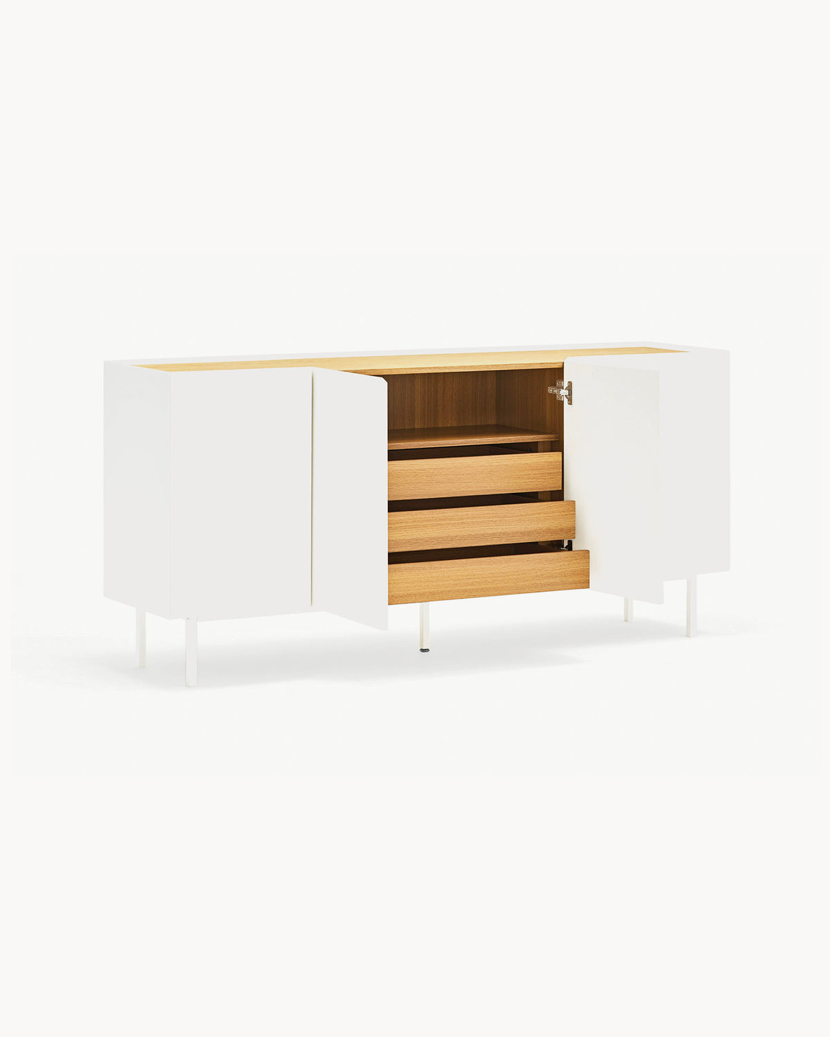 Credenza grande con piano in rovere Arista