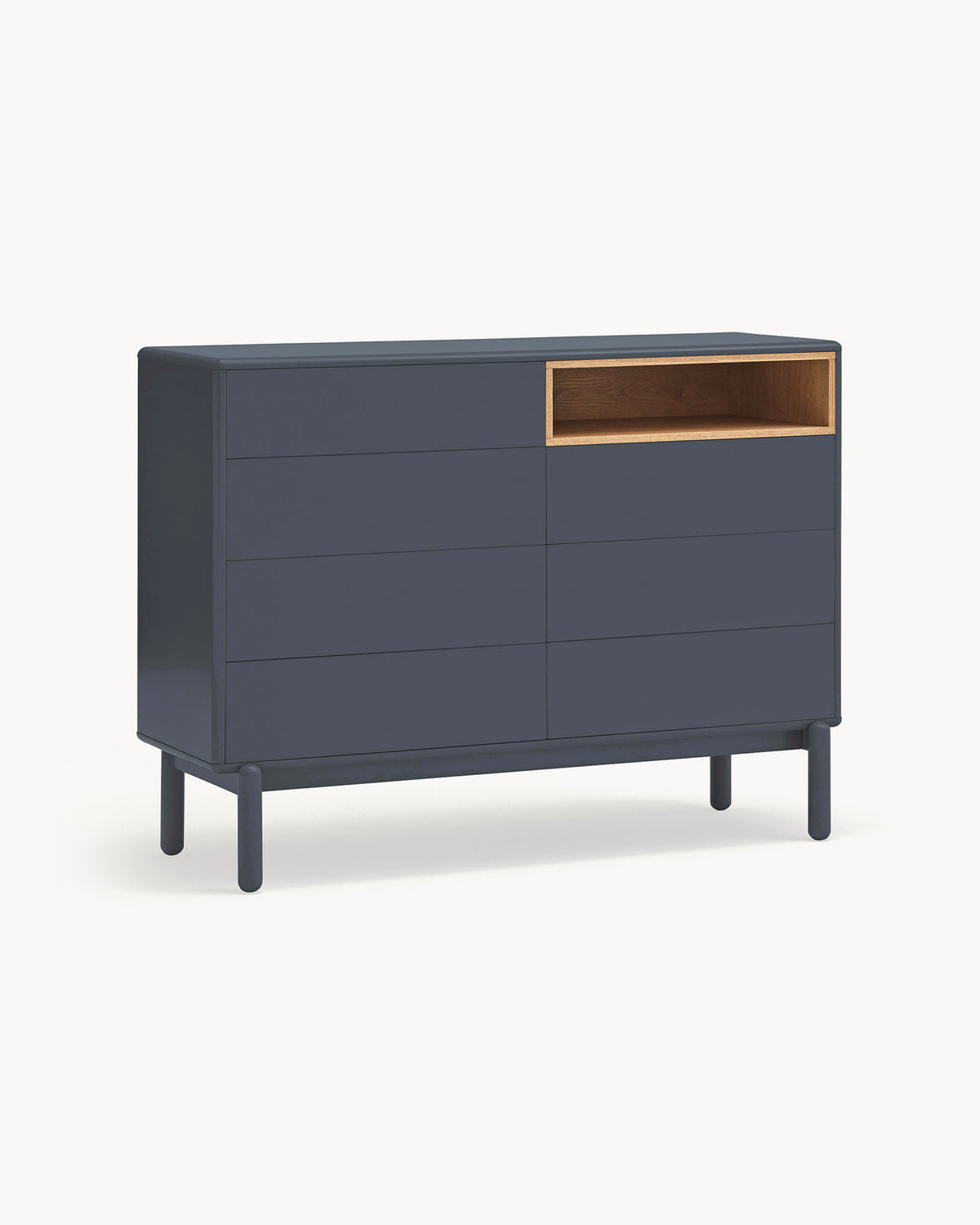 Cassettiera con sette cassetti Corvo