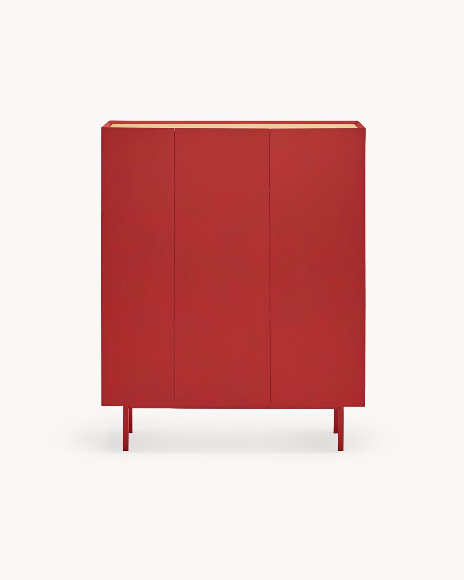 Credenza alta con piano in rovere Arista