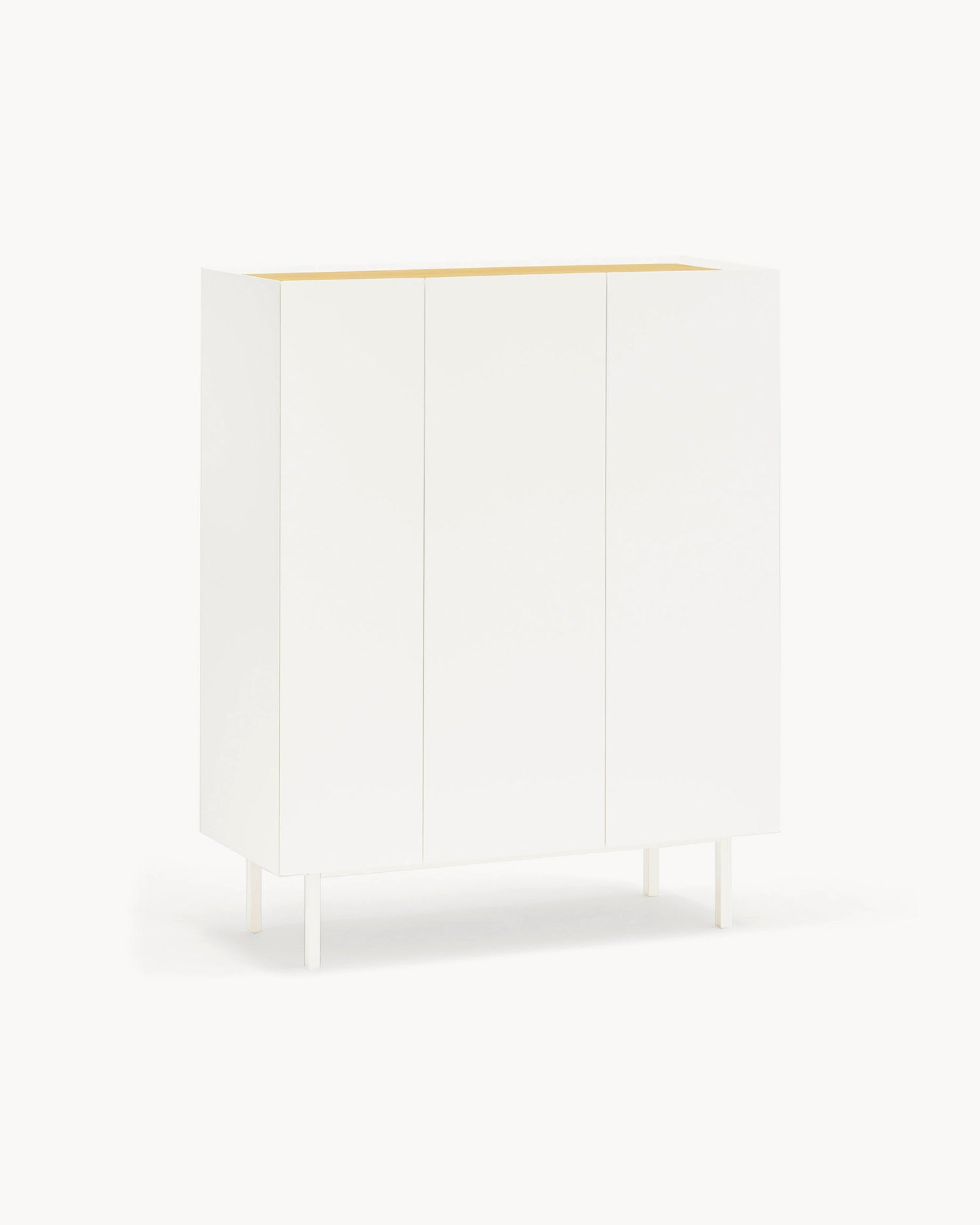 Credenza alta con piano in rovere Arista