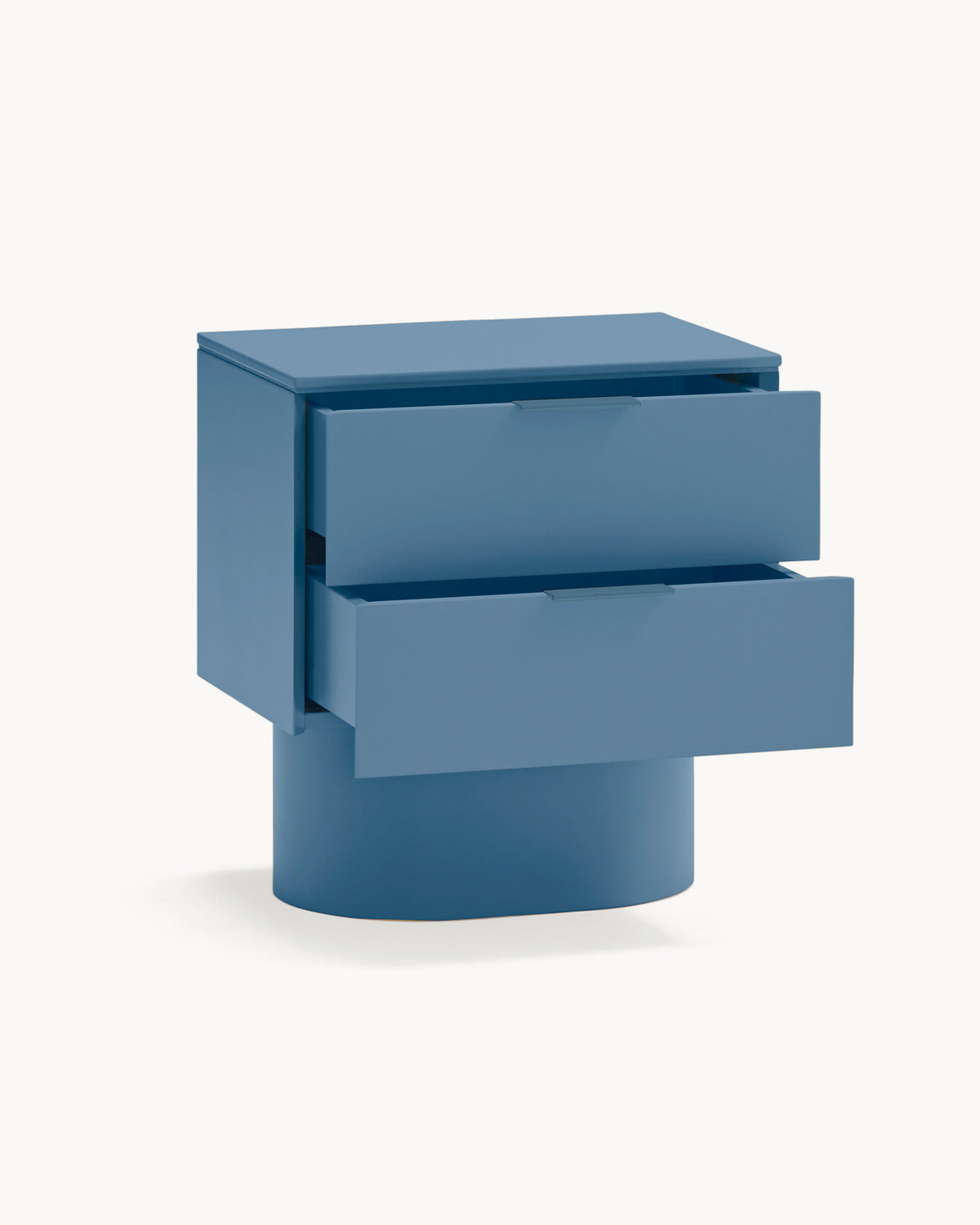 Comodino laccato Totem