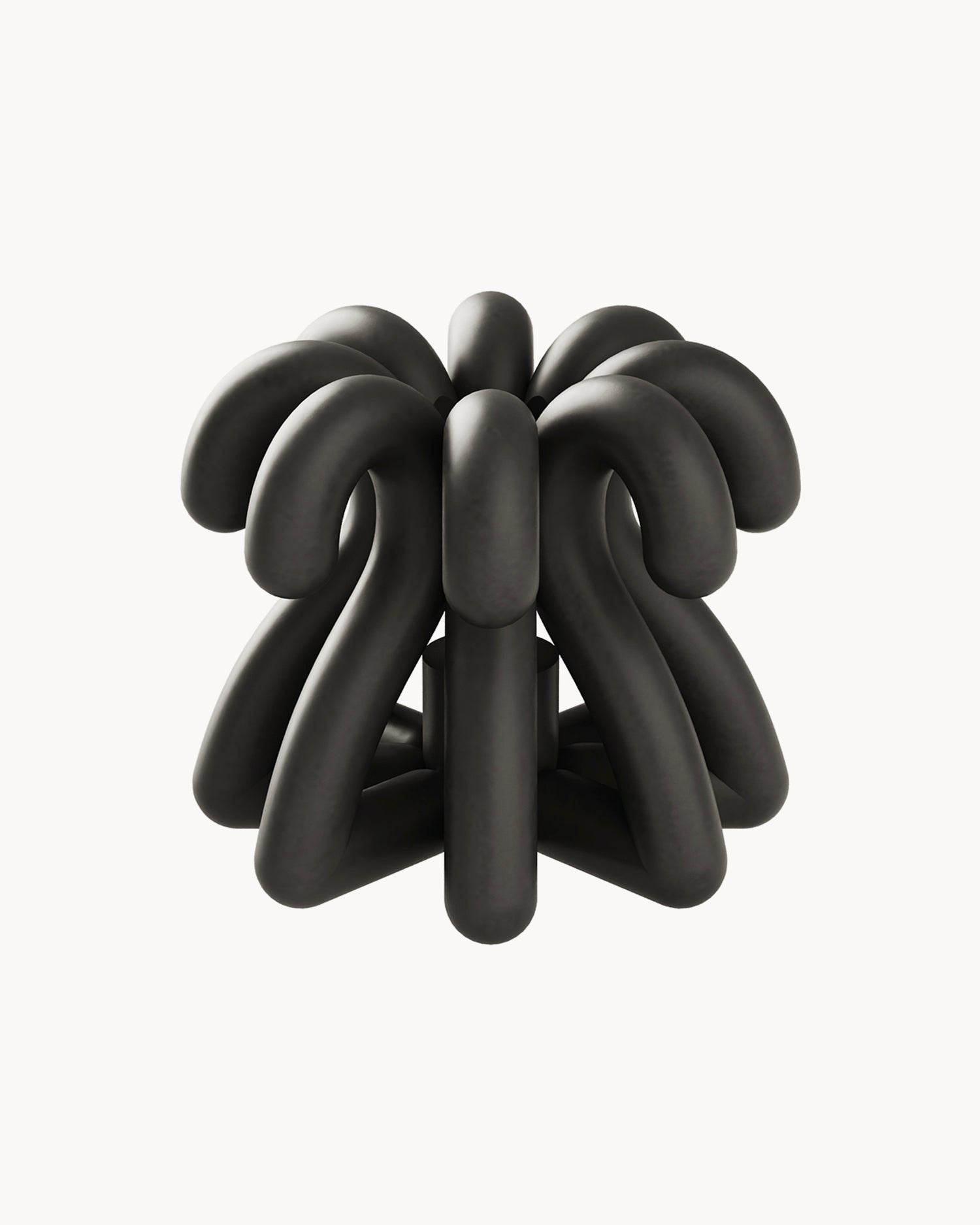 Portacandele in alluminio Digit Two