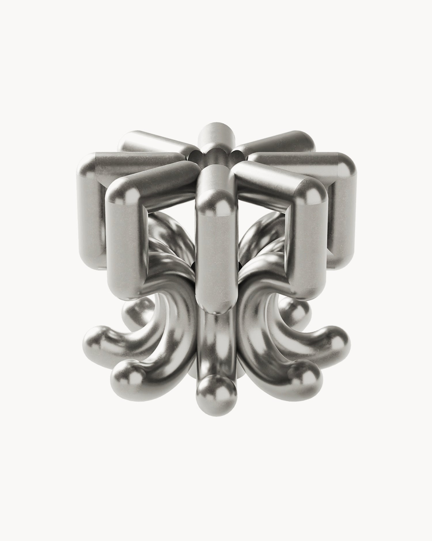 Portacandele in alluminio Digit Five