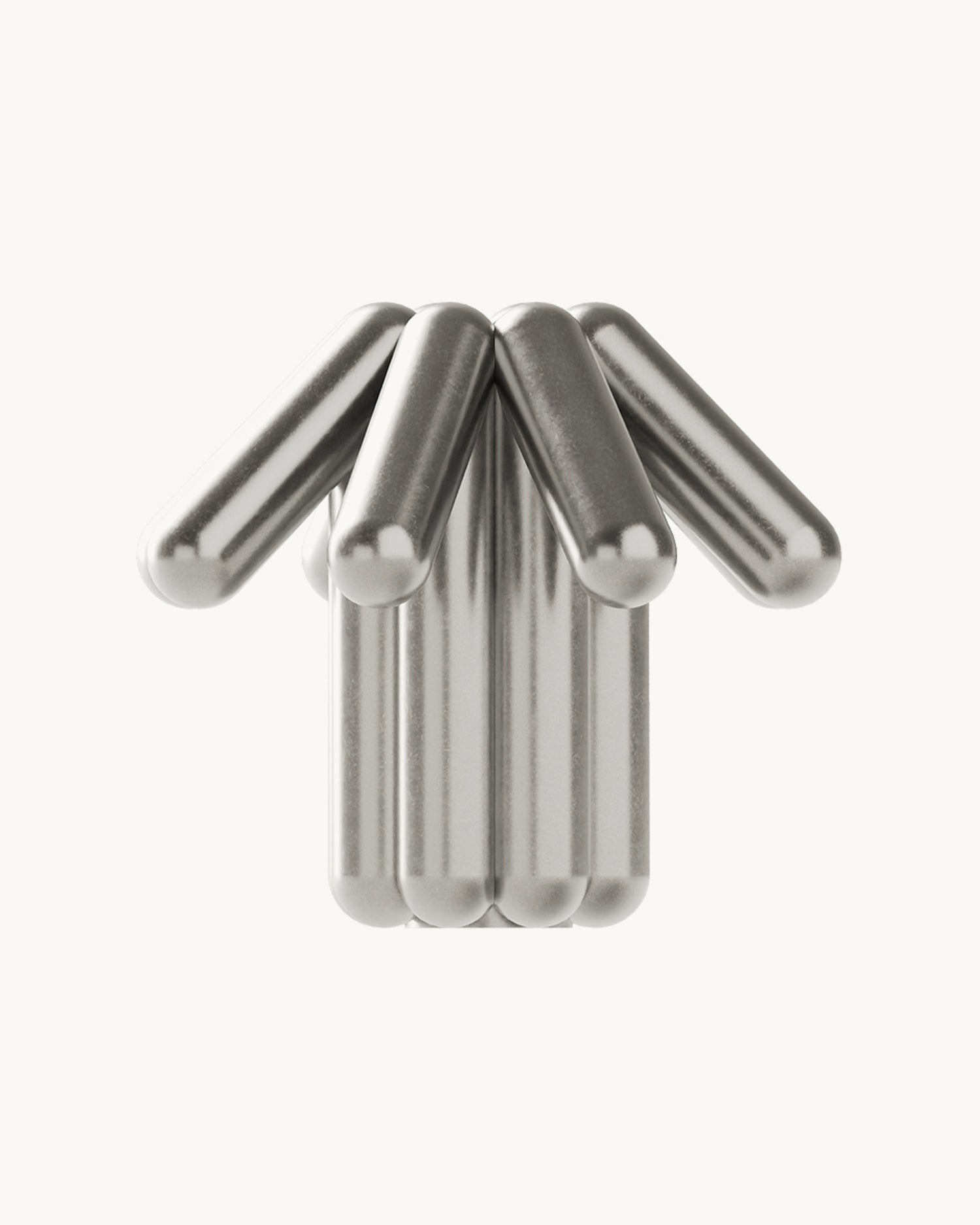 Portacandele in alluminio Digit One