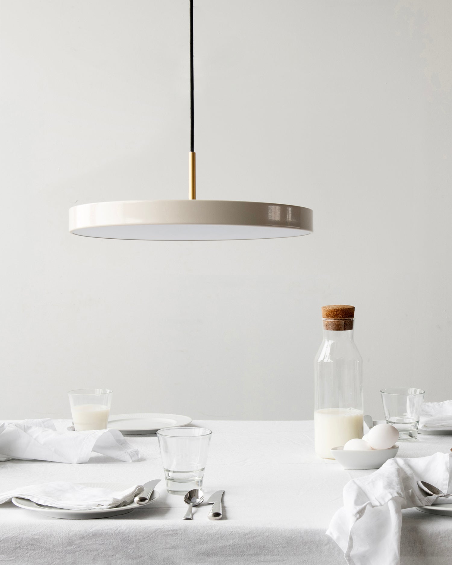 Lampada a sospensione Asteria - Acciaio