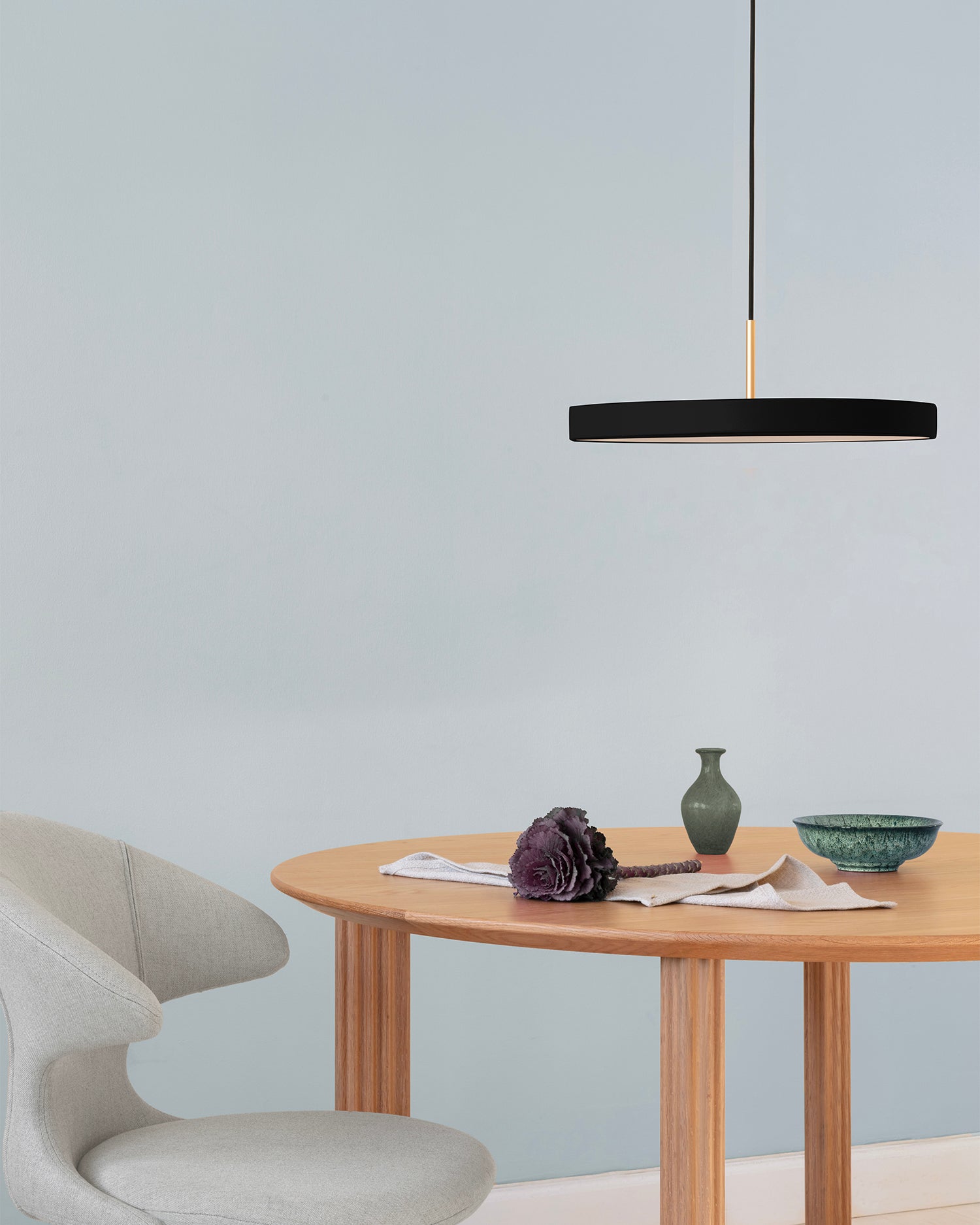 Lampada a sospensione Asteria - Acciaio