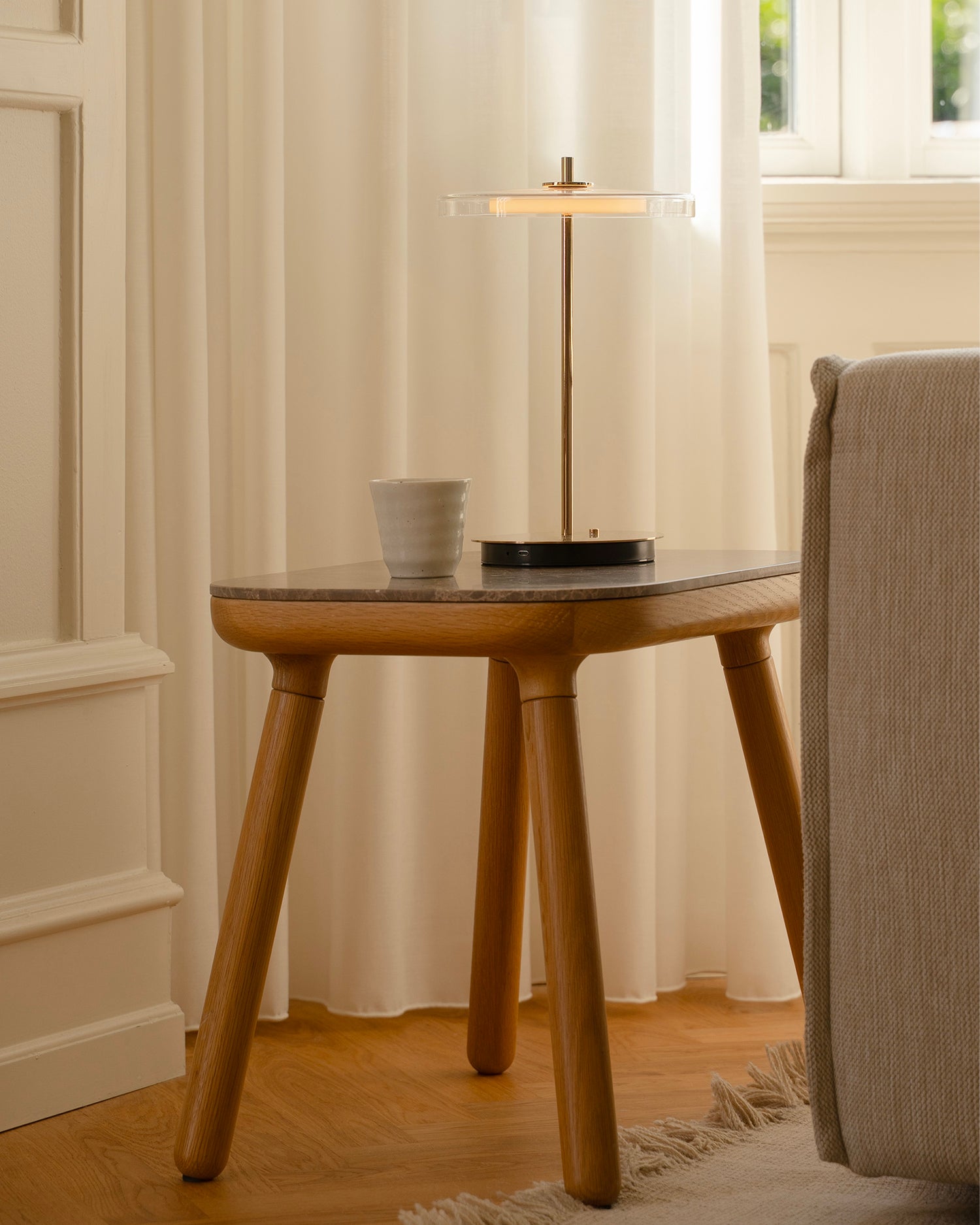 Lampada portatile Asteria Glass Move