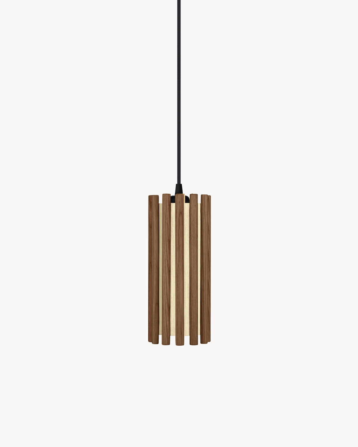 Lampada a sospensione in rovere Komorebi Circle