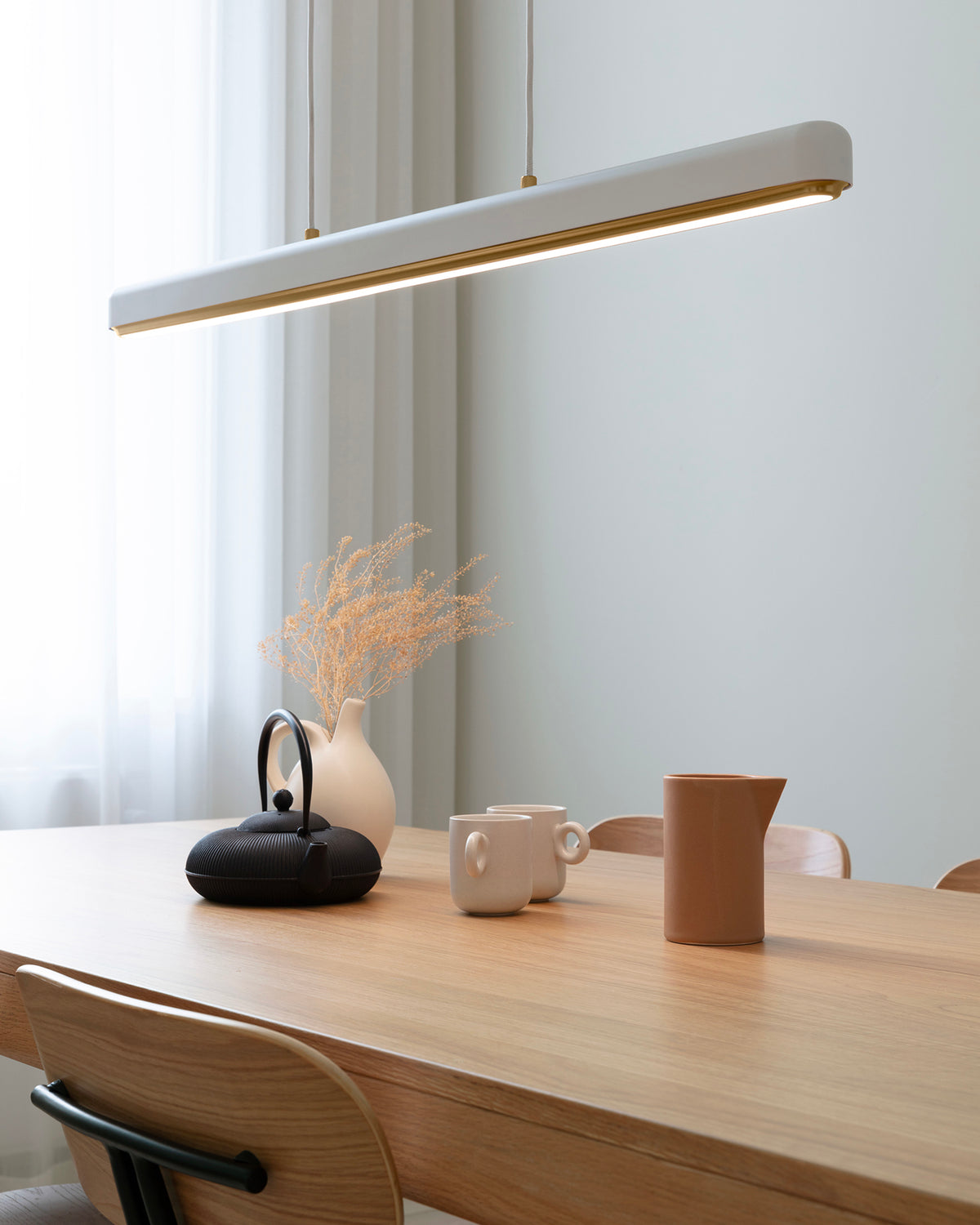 Lampada a sospensione lineare Hazel Branch