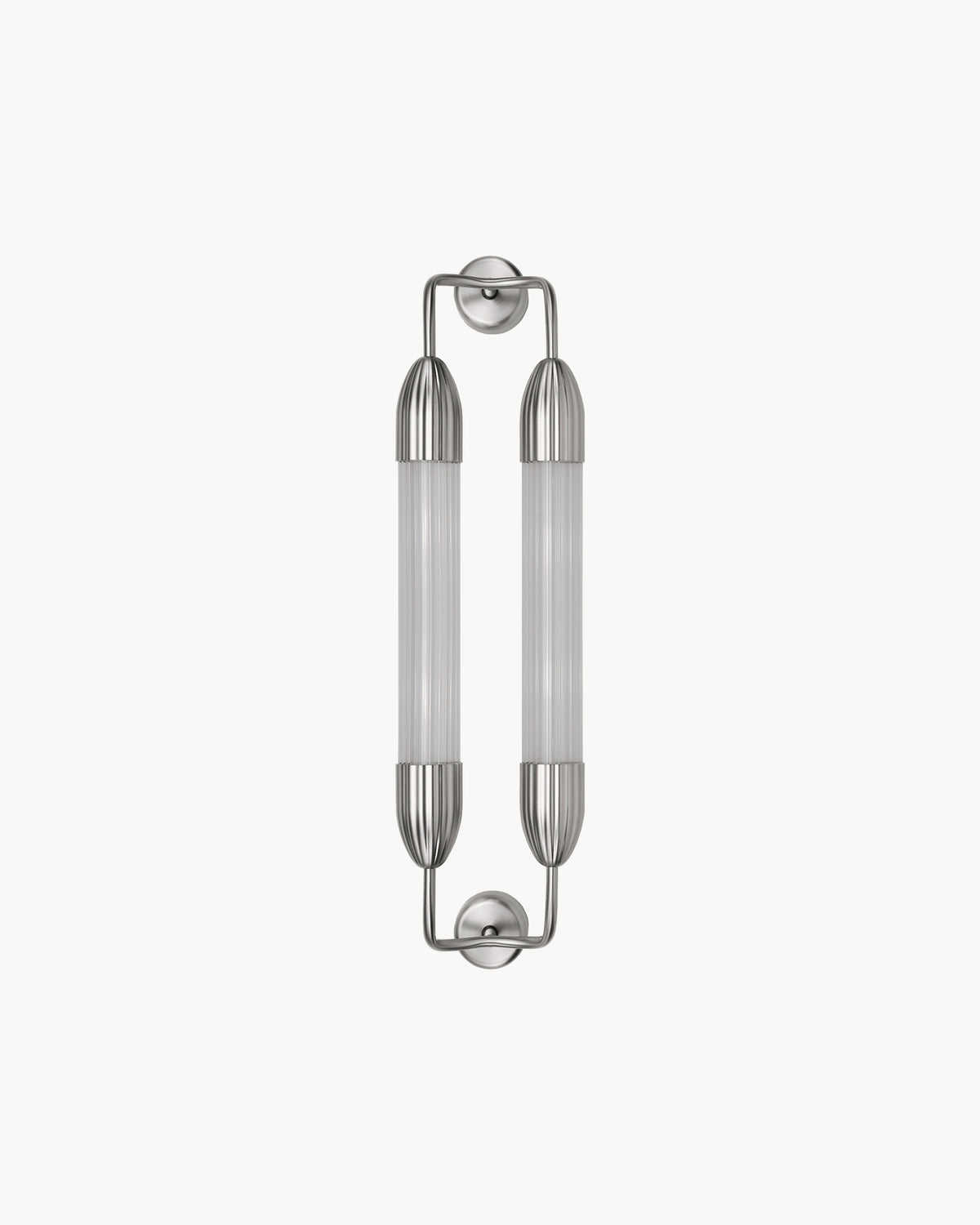 Lampada da parete in vetro ondulato Lemon Squeeze Double