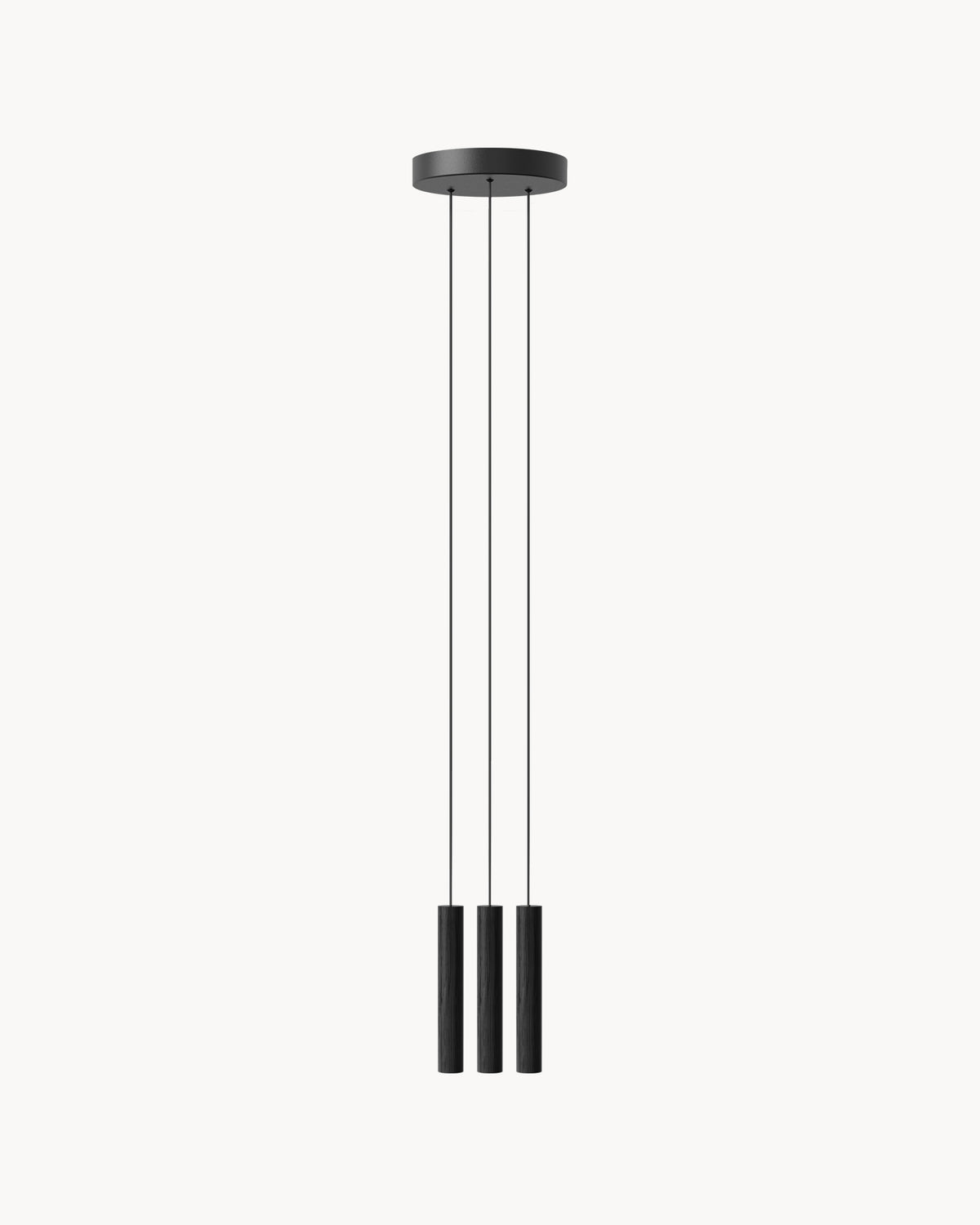 Lampada a sospensione a tre luci Chimes Cluster 3