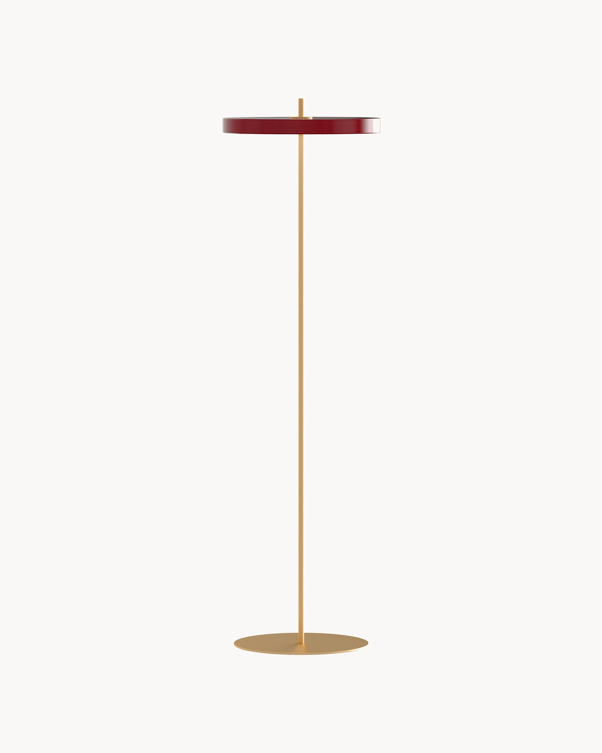 Lampada da terra in acciaio Asteria