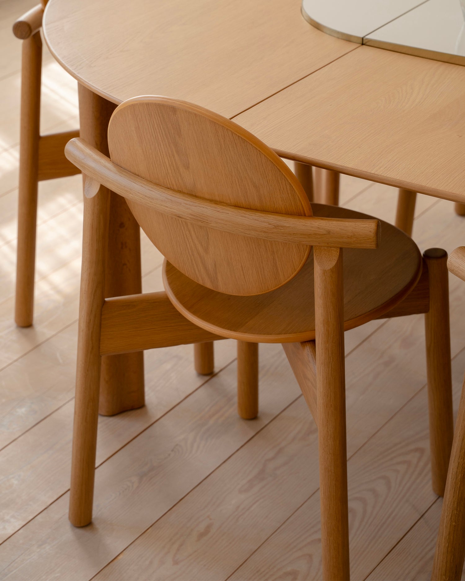 Sedia da pranzo in legno Heiko