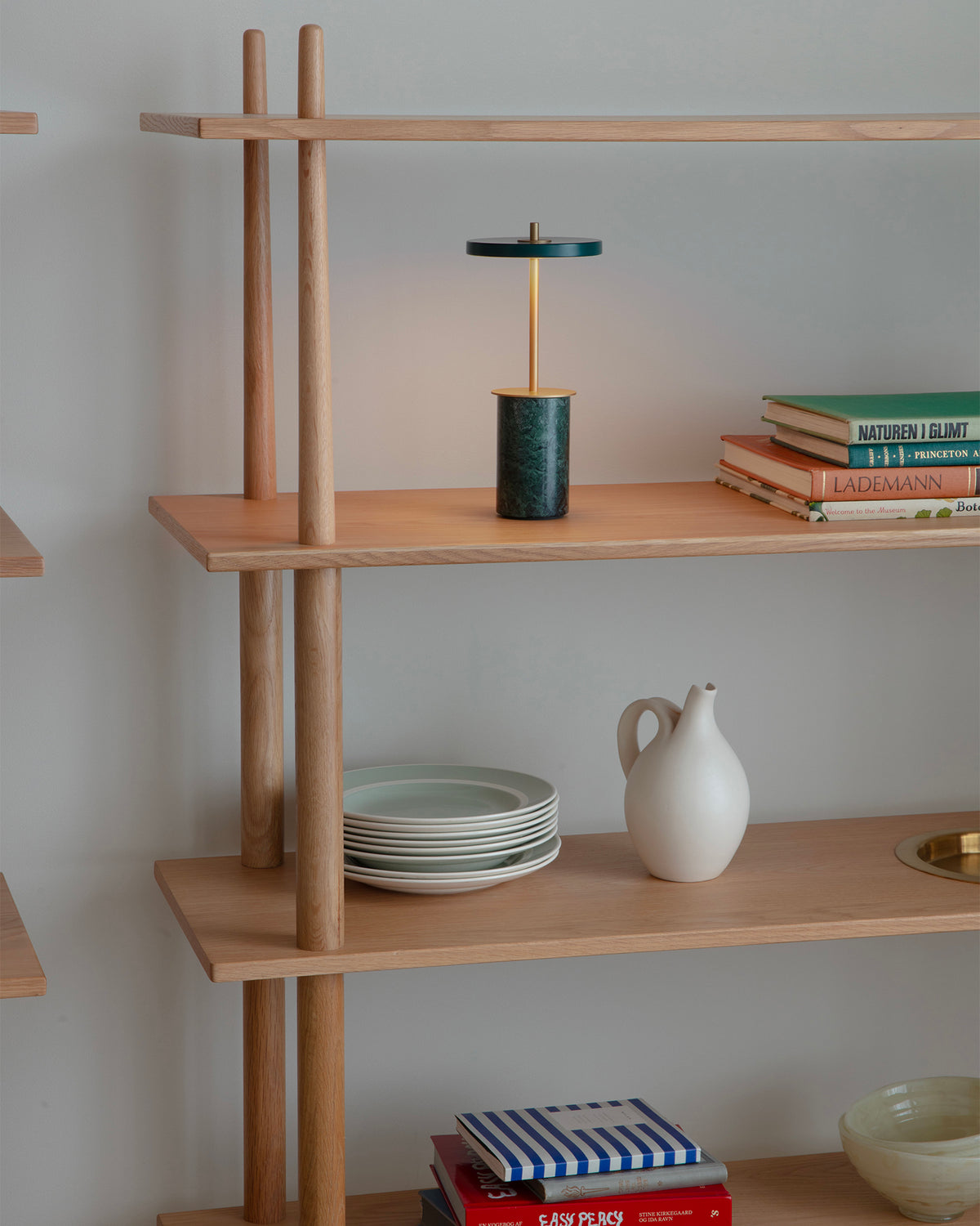 Lampada portatile in marmo Asteria Move Mini