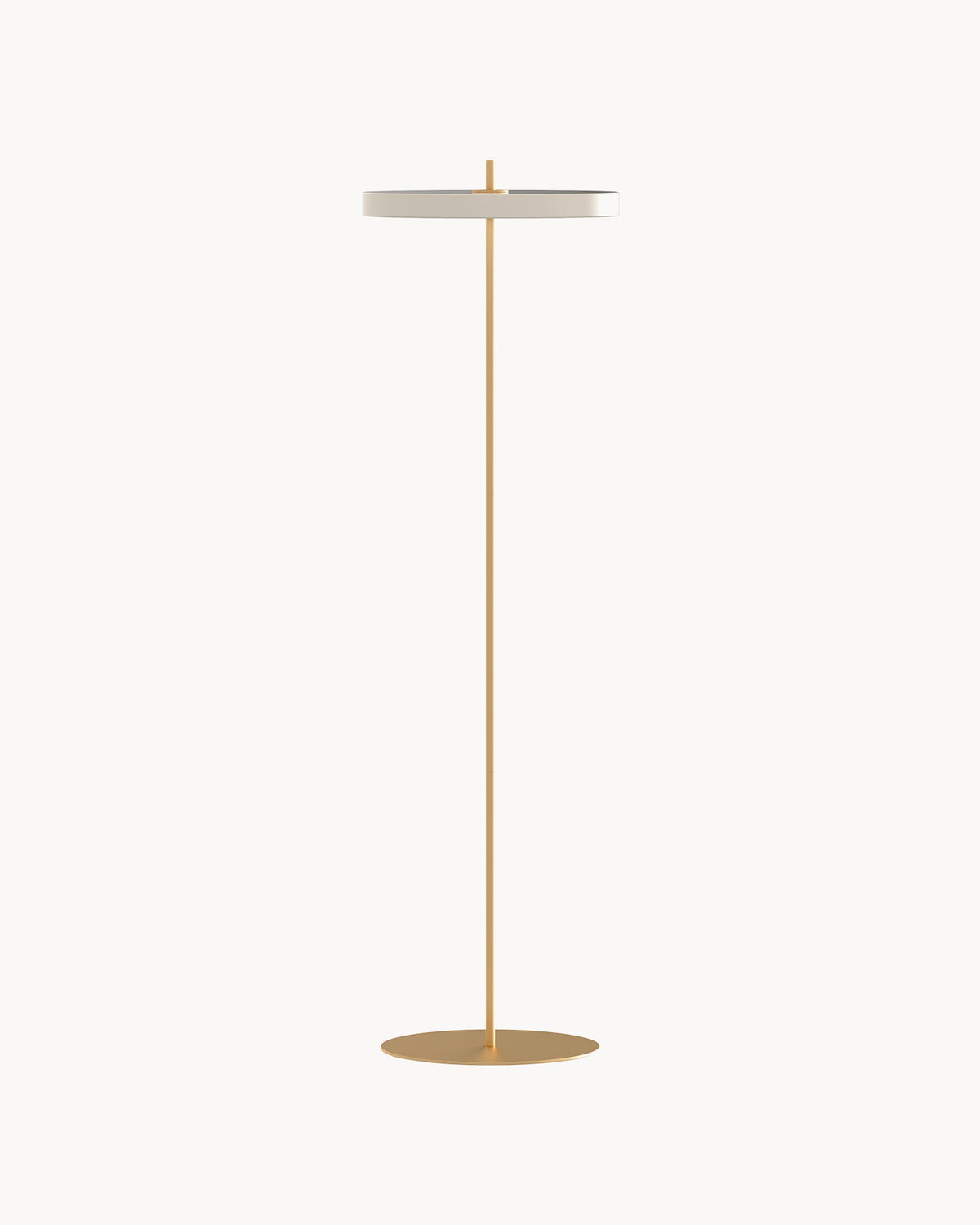 Lampada da terra in acciaio Asteria