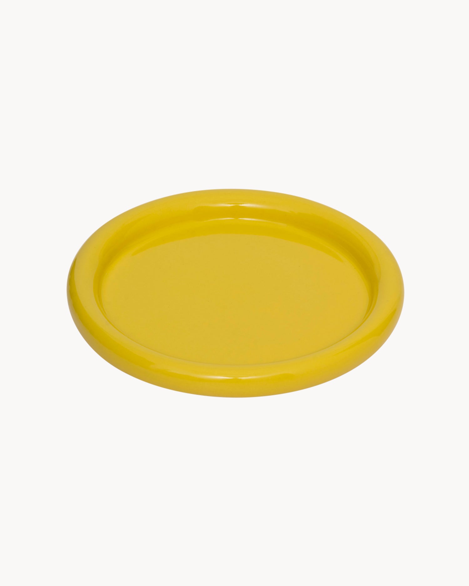 Set 4 piatti in ceramica realizzati a mano Curvada