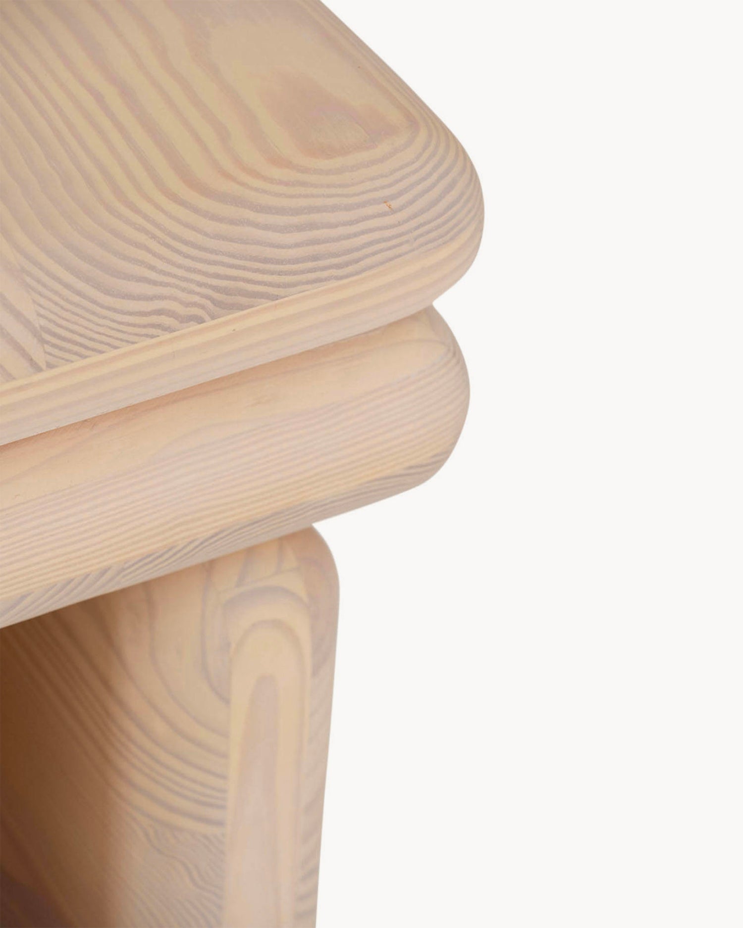Tavolino in legno di pino Mono - Legno