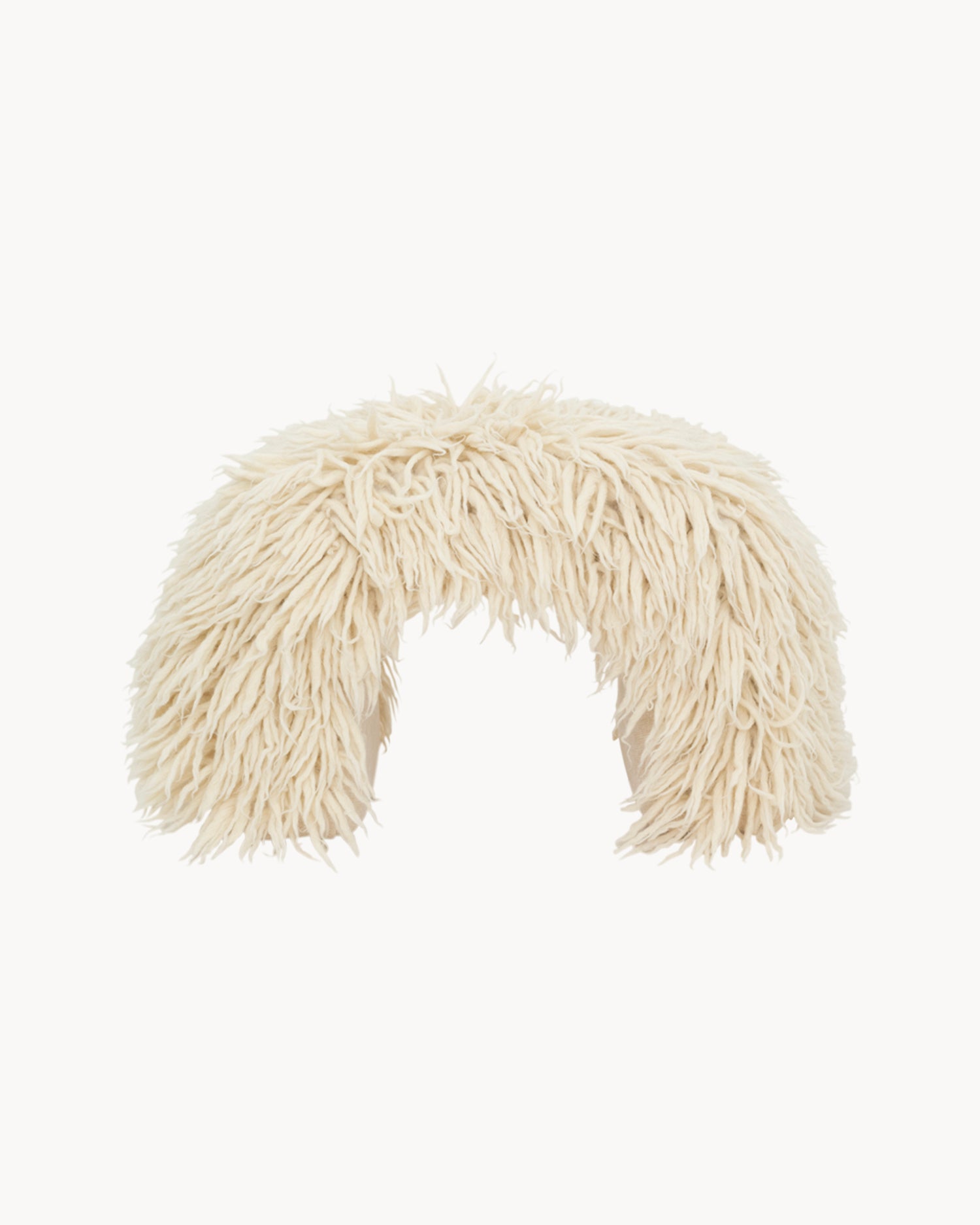 Pouf in cotone e lana Bjarne