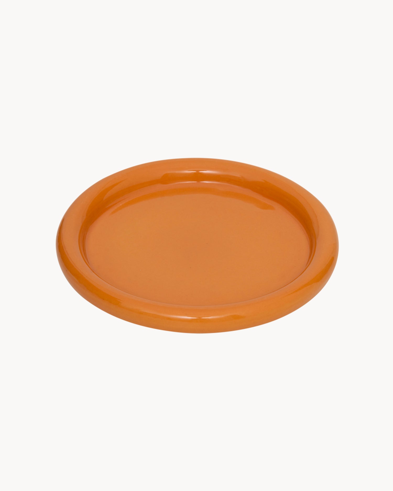 Set 4 piatti in ceramica realizzati a mano Curvada