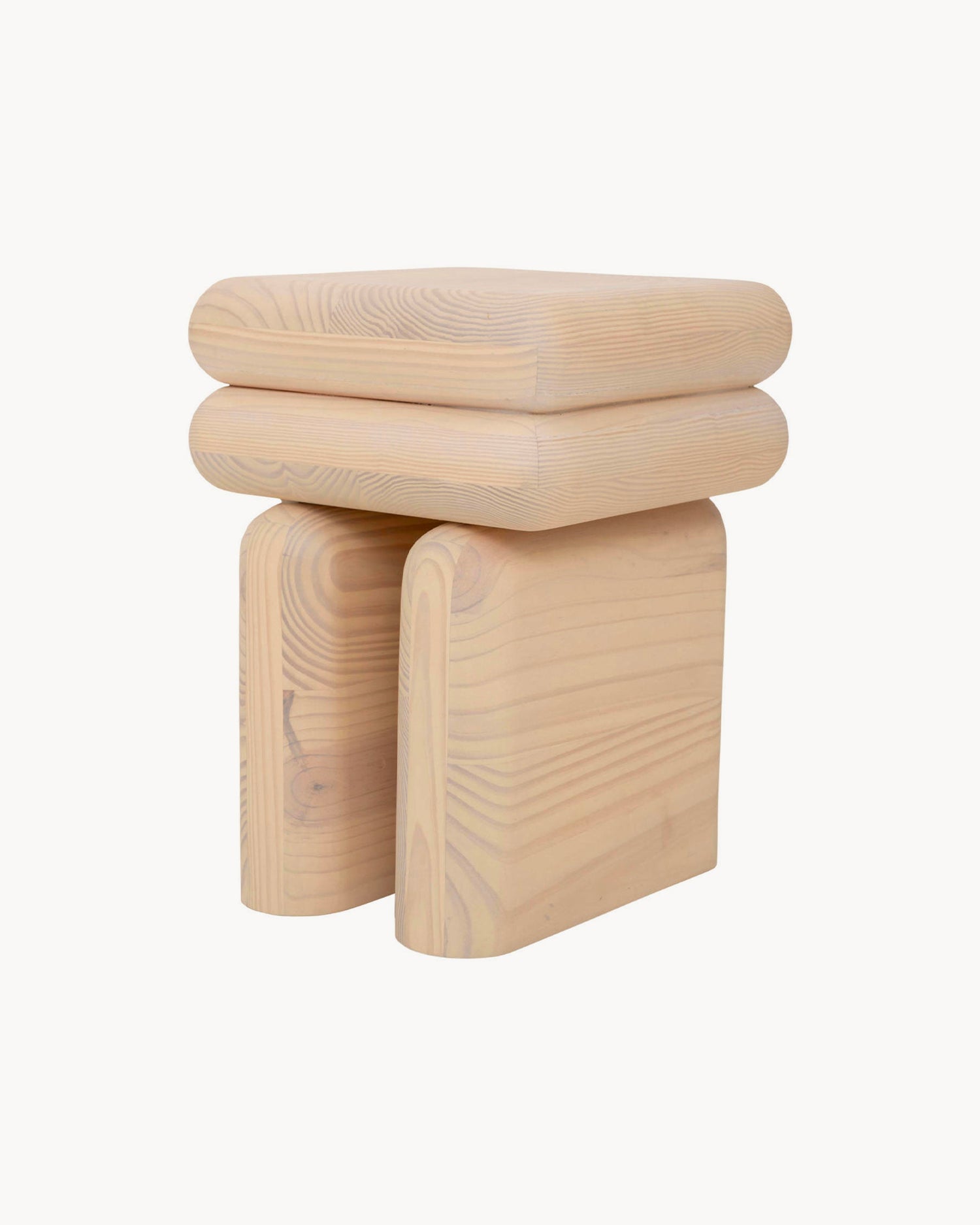 Tavolino in legno di pino Mono