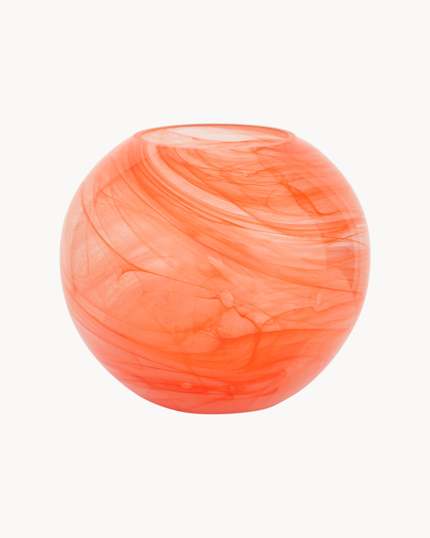 Vaso in vetro con effetto marmorizzato Noin