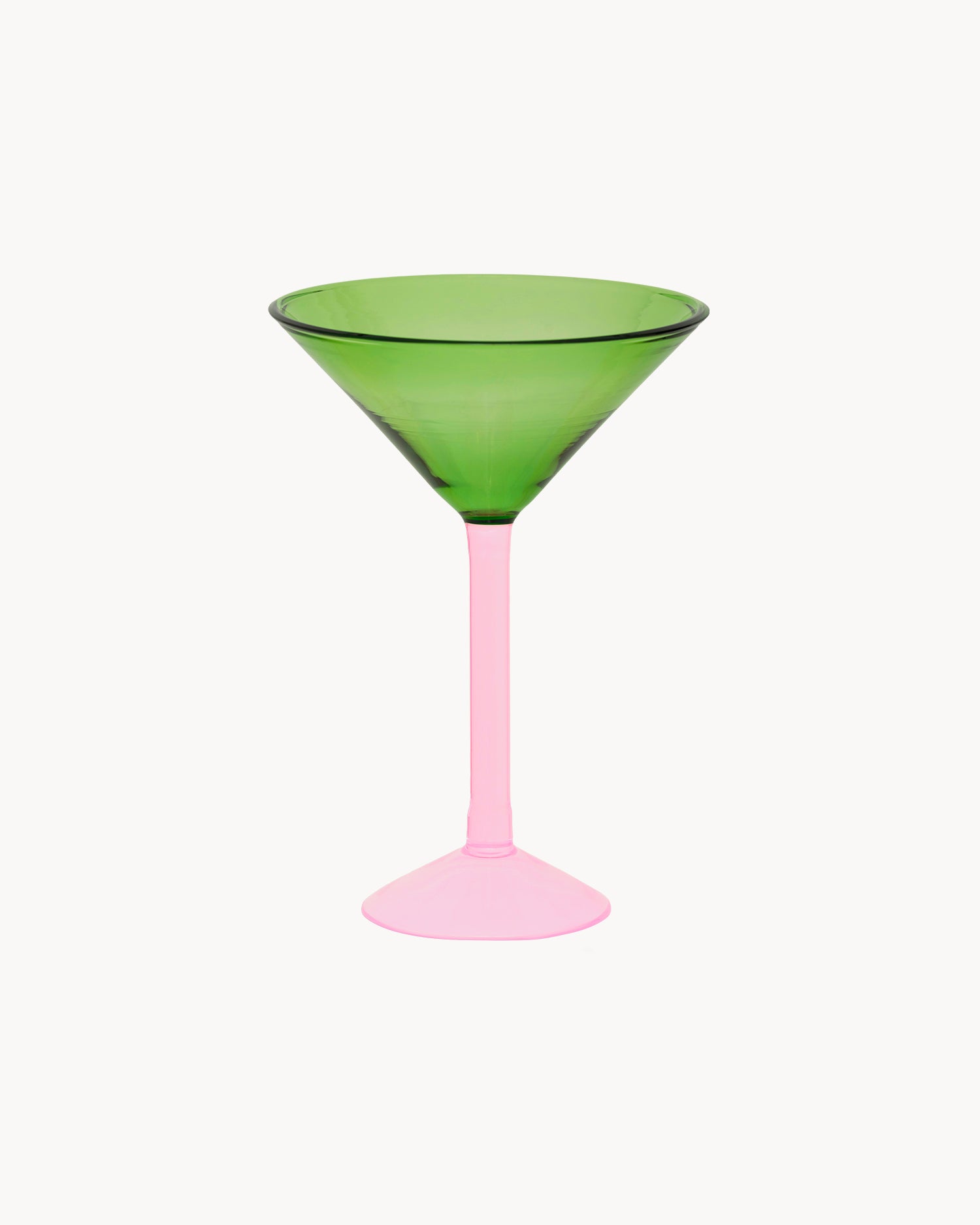 Set 2 bicchieri da Martini in vetro borosilicato