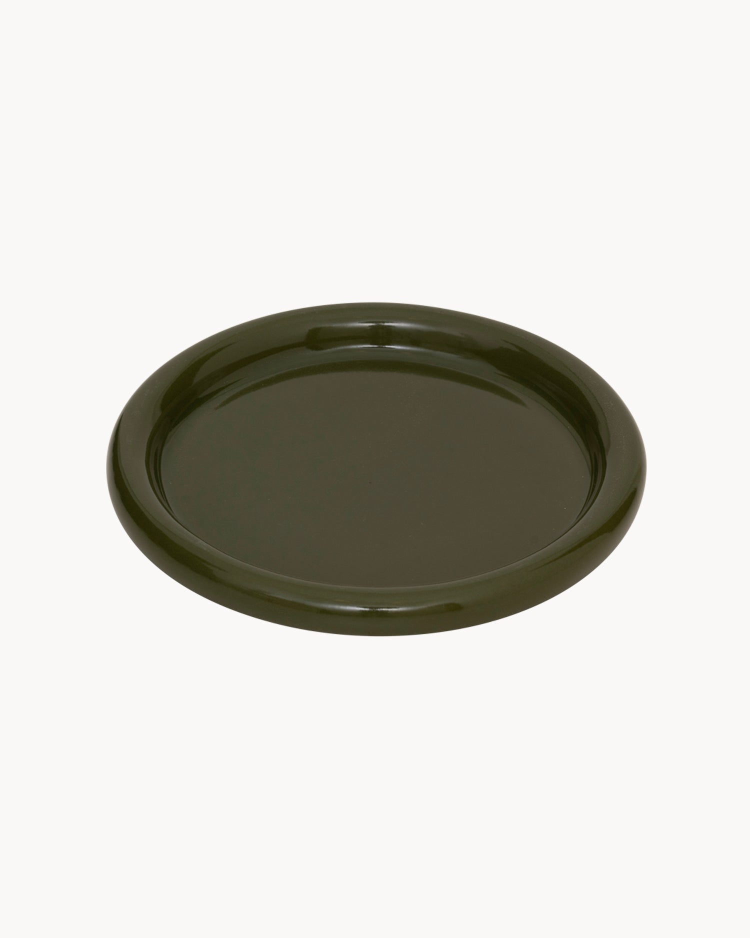 Set 4 piatti in ceramica realizzati a mano Curvada