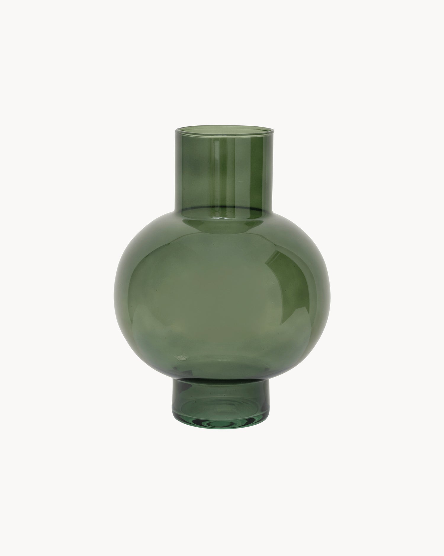 Vaso in vetro riciclato Tummy