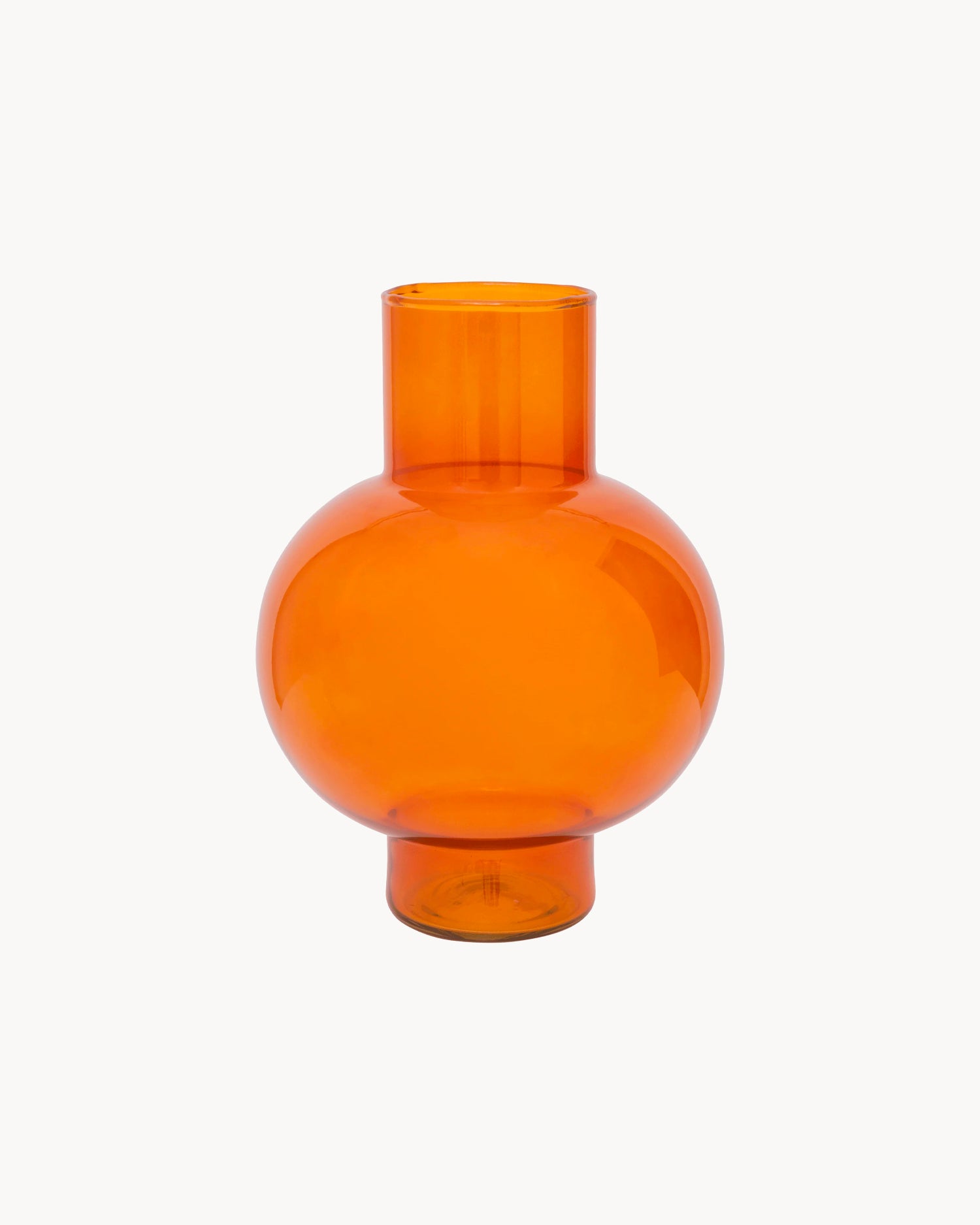 Vaso in vetro riciclato Tummy