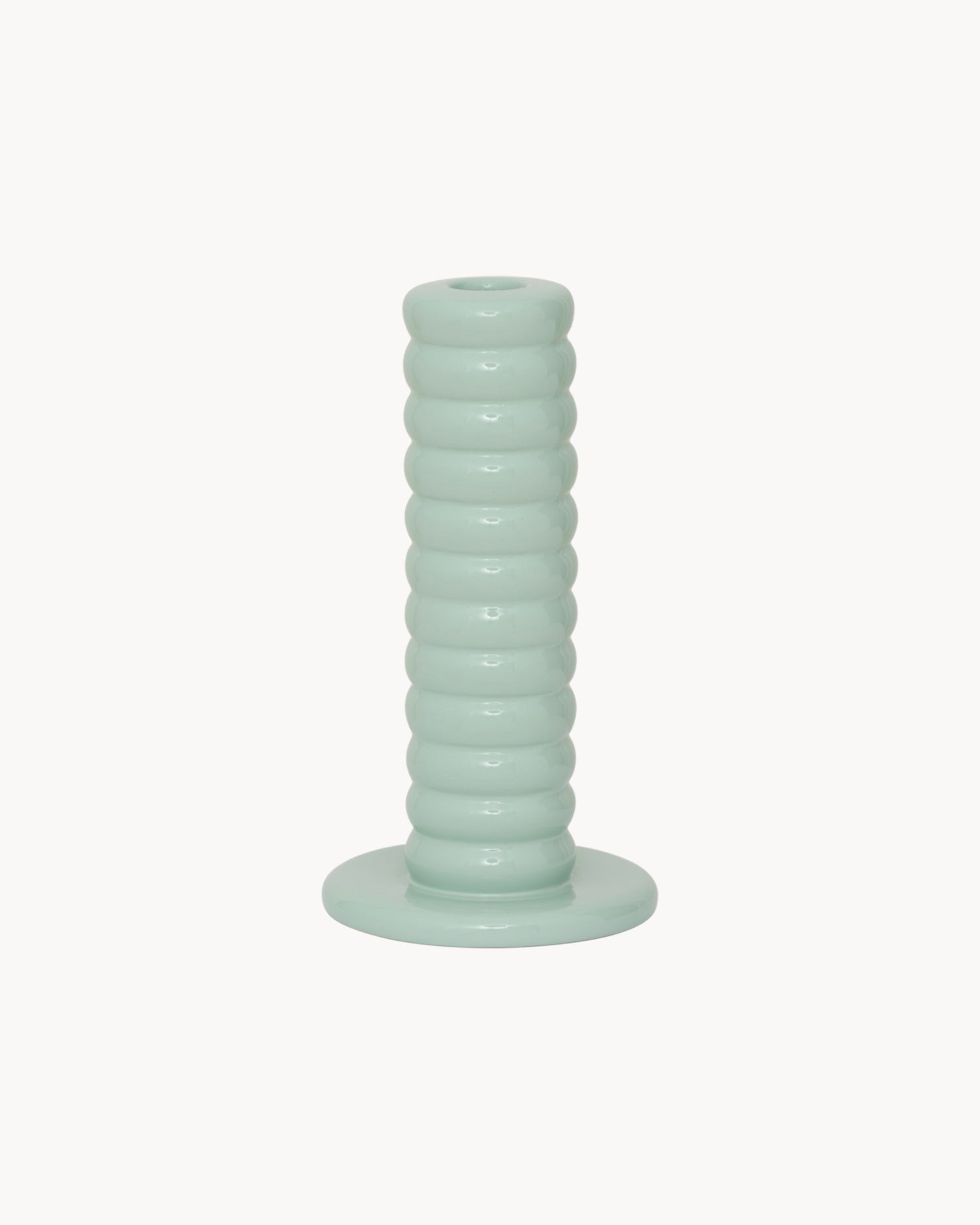 Portacandele in ceramica fatto a mano Tebongo