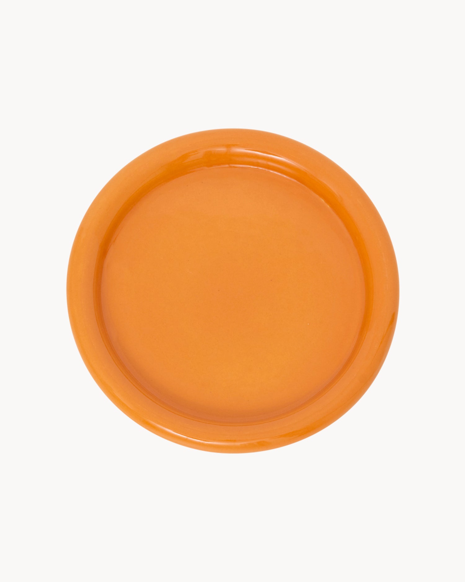 Set 4 piatti in ceramica realizzati a mano Curvada