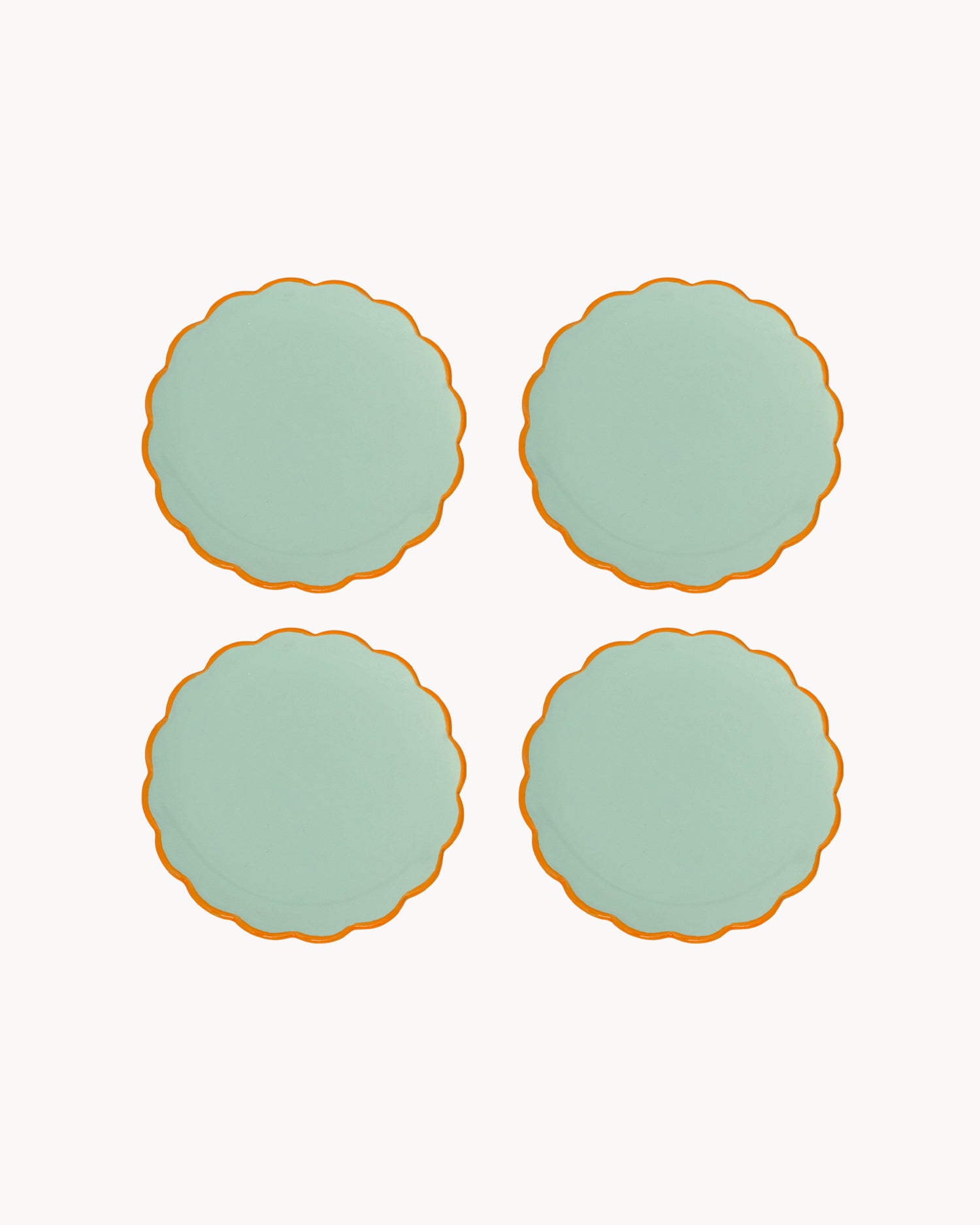 Set 4 piatti da dessert Good Morning Sculpted