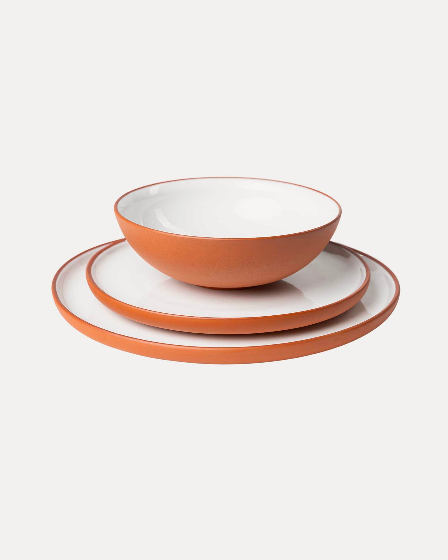 Servizio piatti in terracotta Earth, 4 persone
