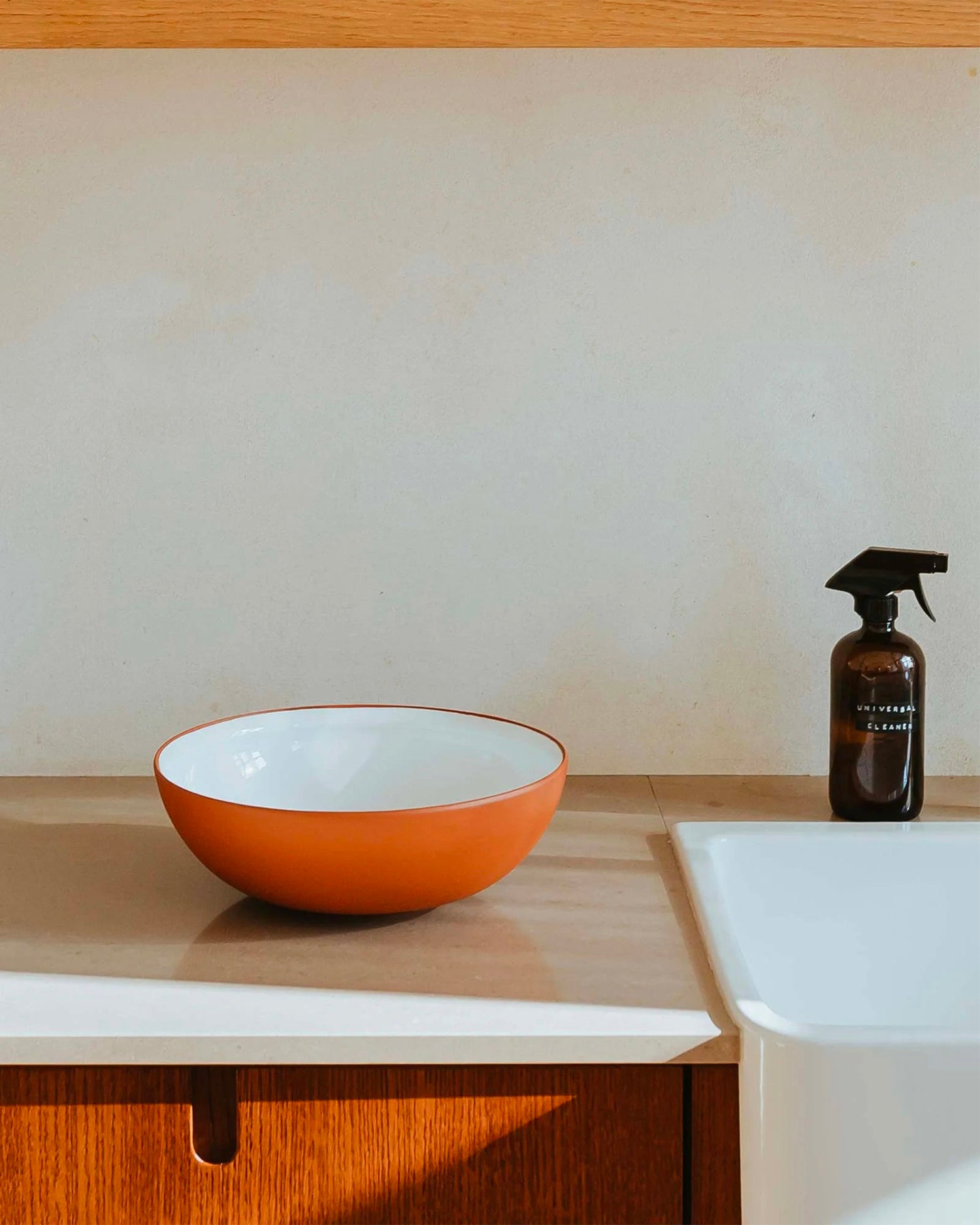 Set 3 bowl in terracotta Earth