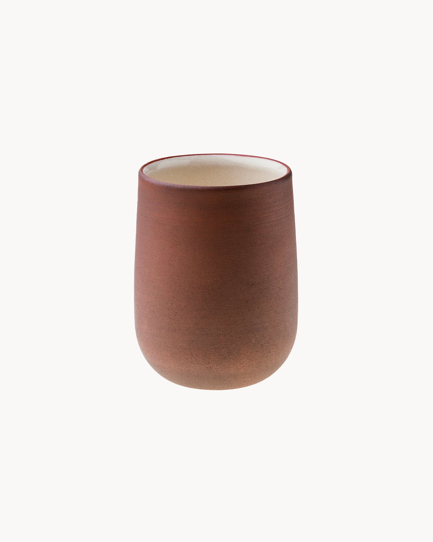 Set 4 bicchieri in terracotta Earth Raw