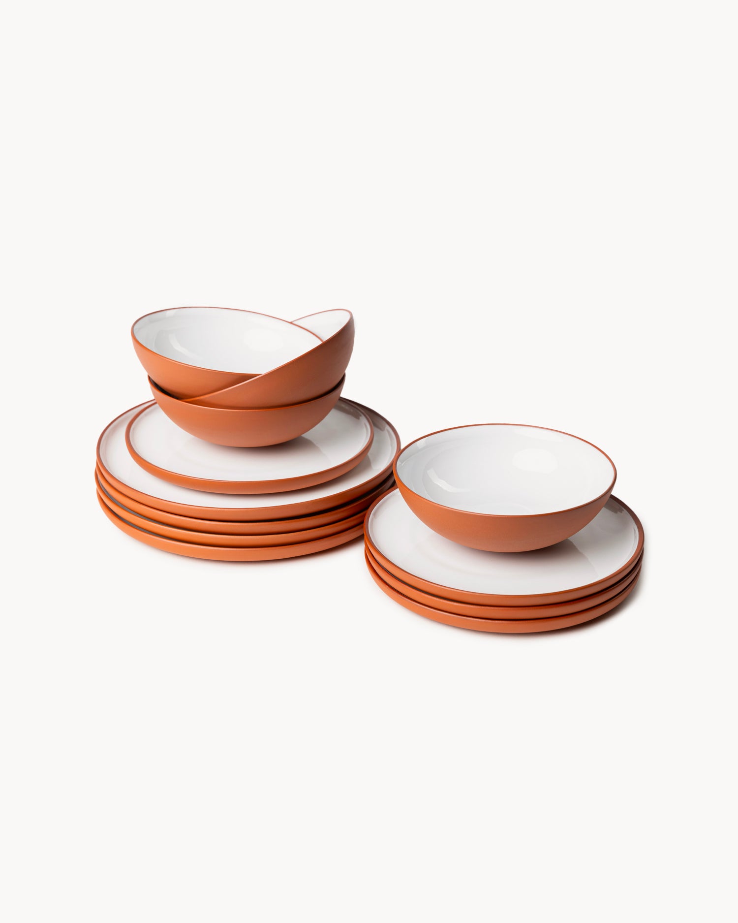 Servizio piatti in terracotta Earth, 4 persone