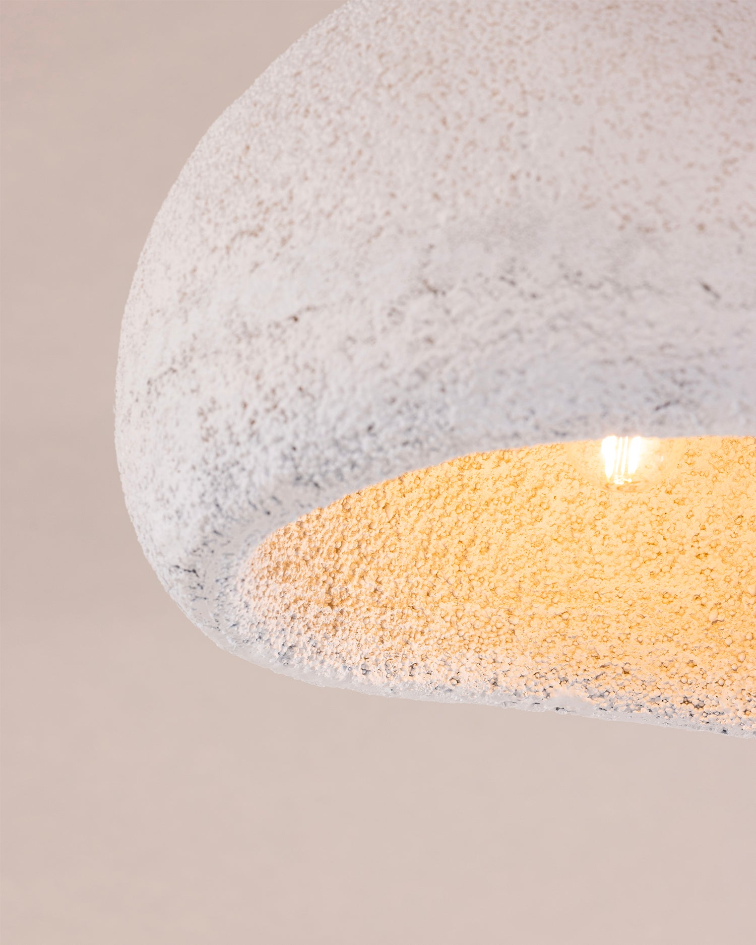 Lampada a sospensione in resina effetto pietra Gilltorp