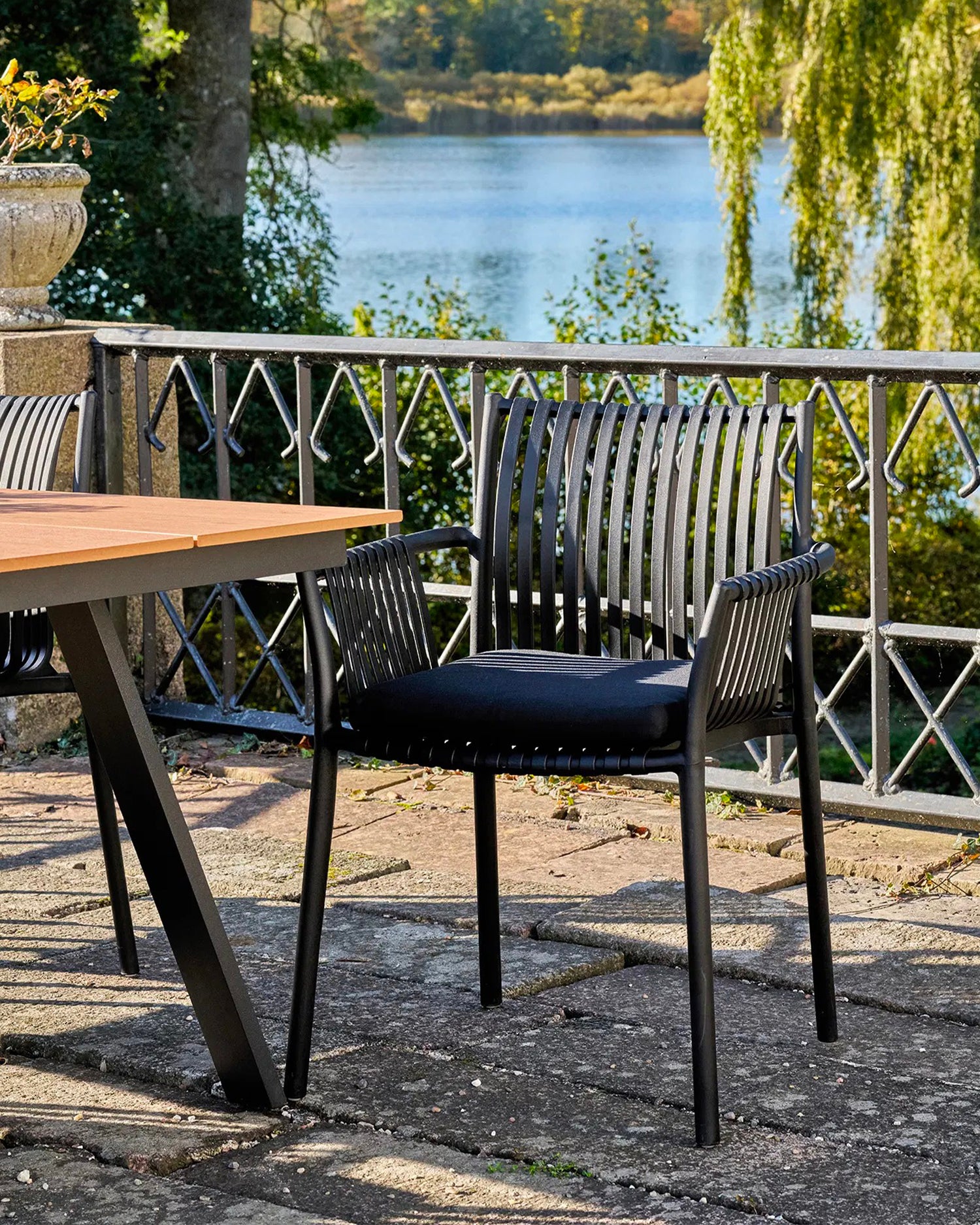 Set 2 sedie da esterno in polipropilene Tulsa