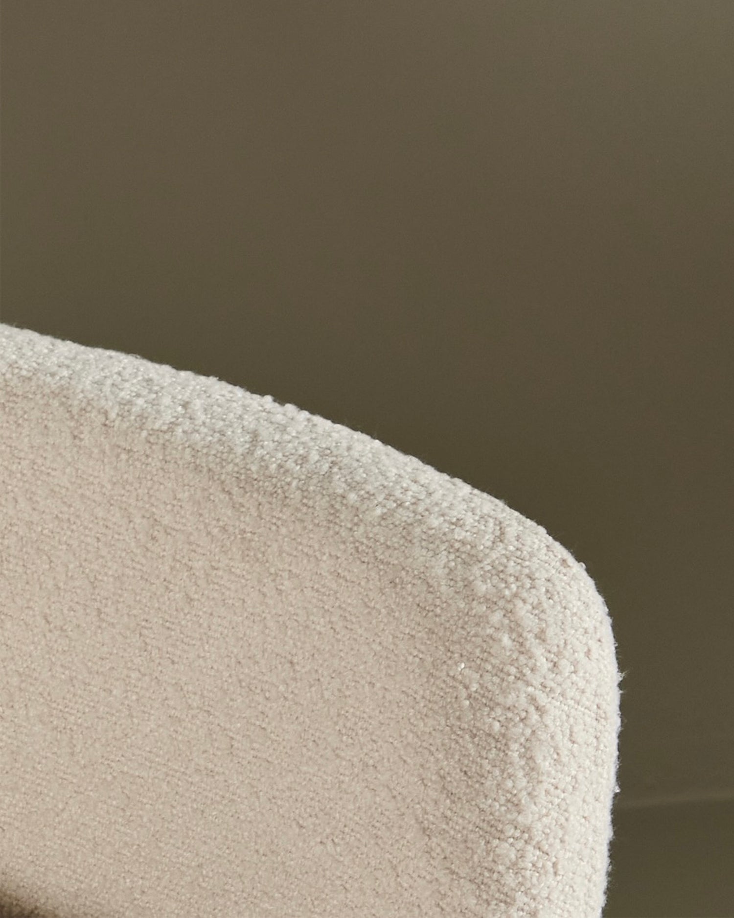 Set 2 sedie da pranzo in bouclè Kristin