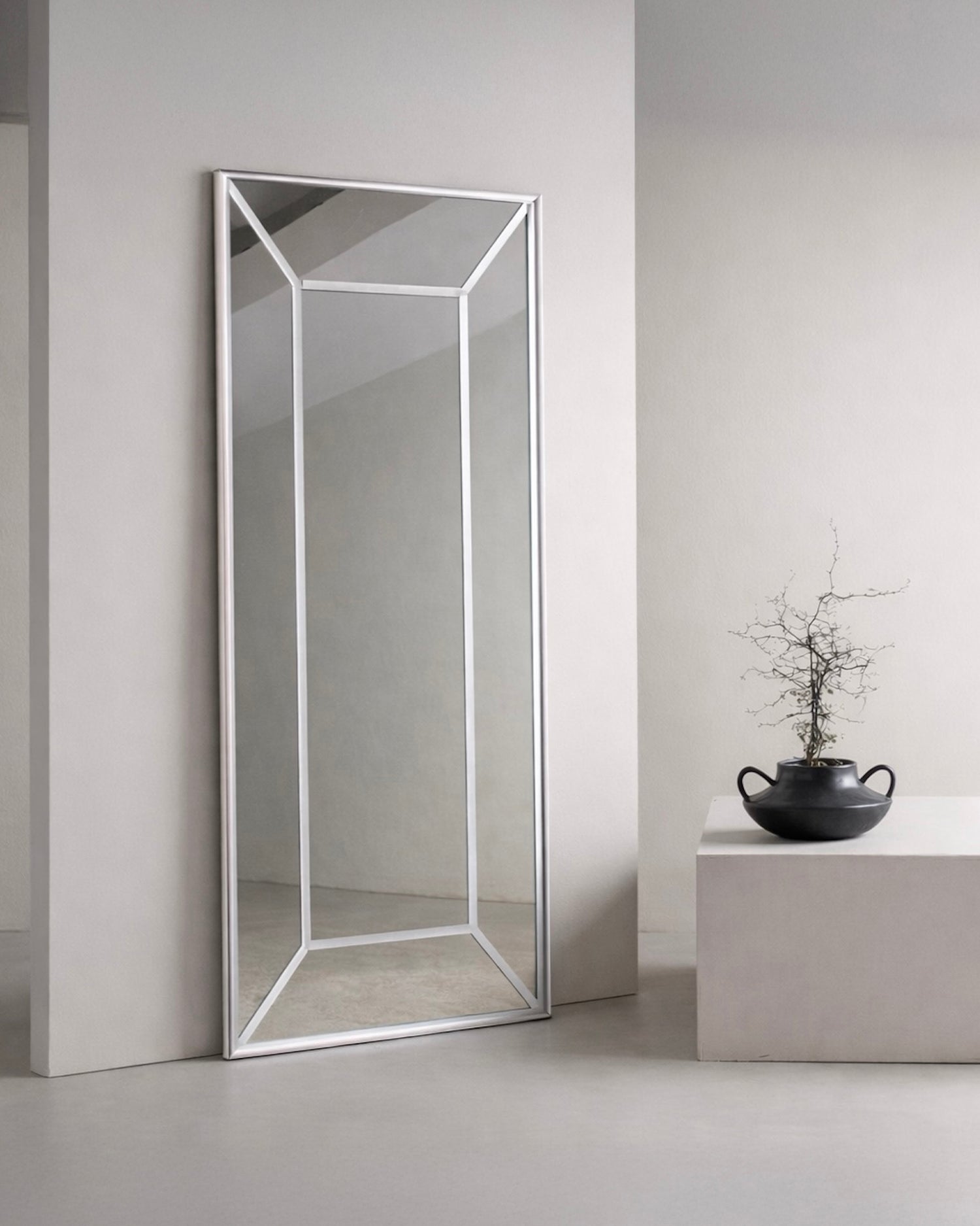 Specchio da parete grande rettangolare Lojf