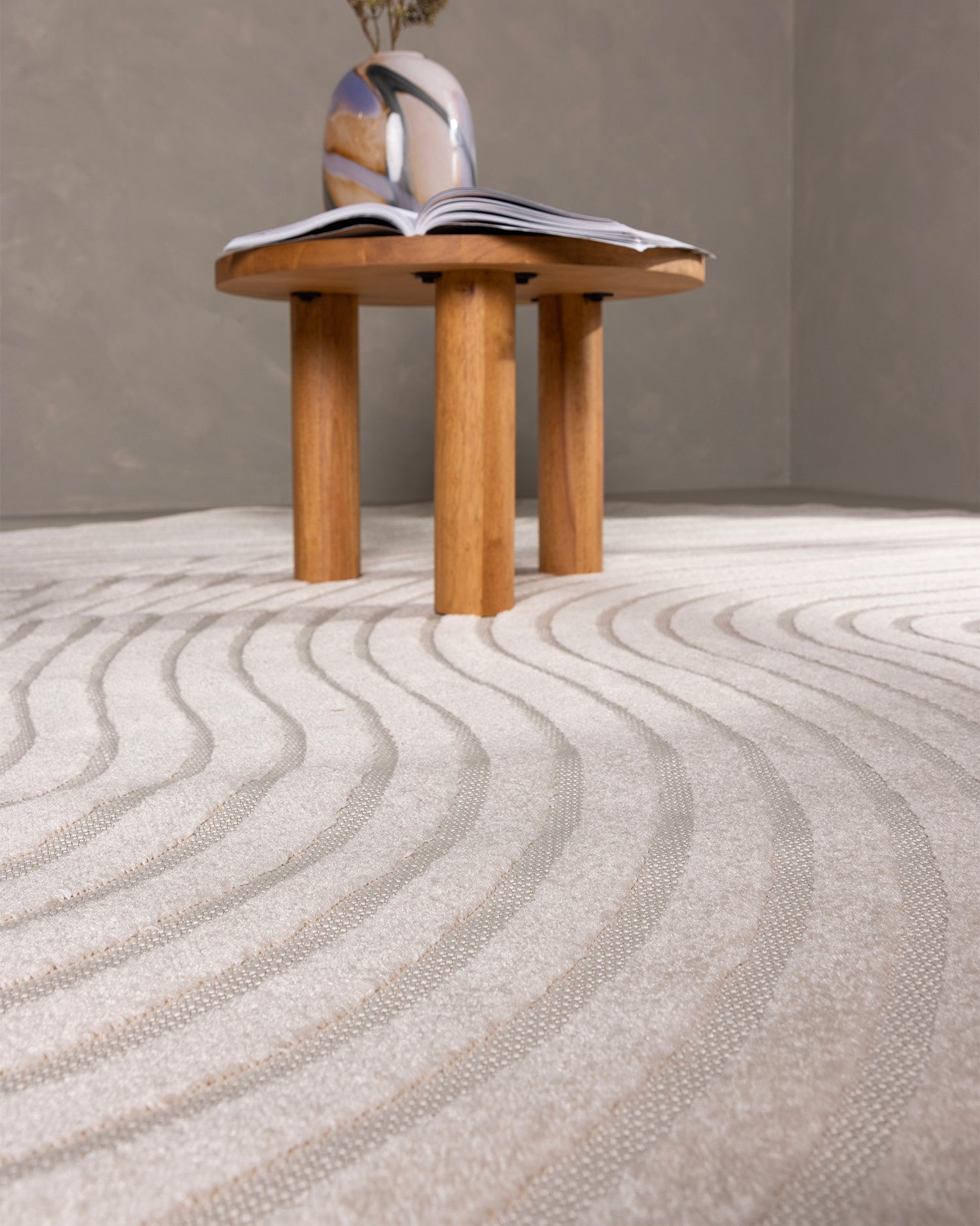 Tappeto ovale moderno Vince